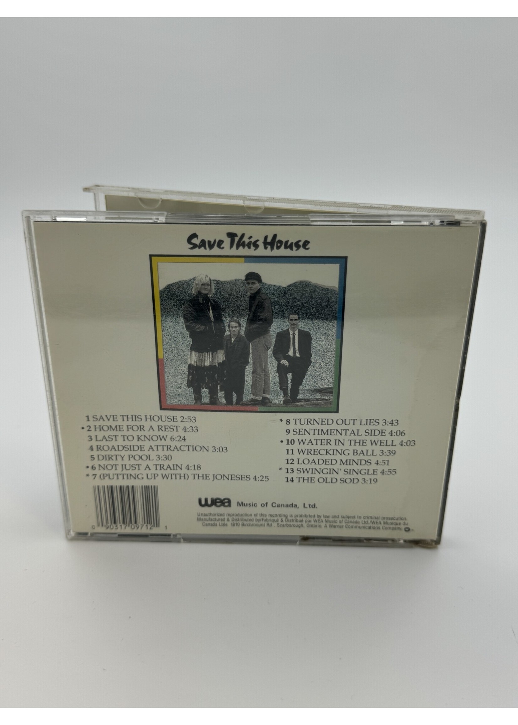 CD Spirit Of The West Save This House CD