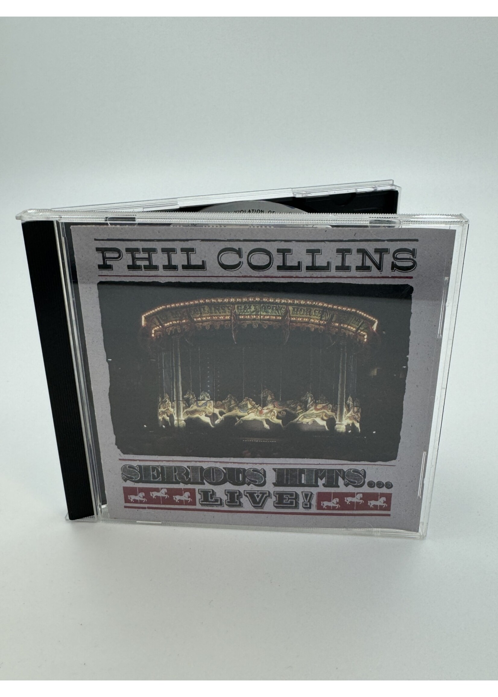 CD Phil Collins Serious Hits Live Cd