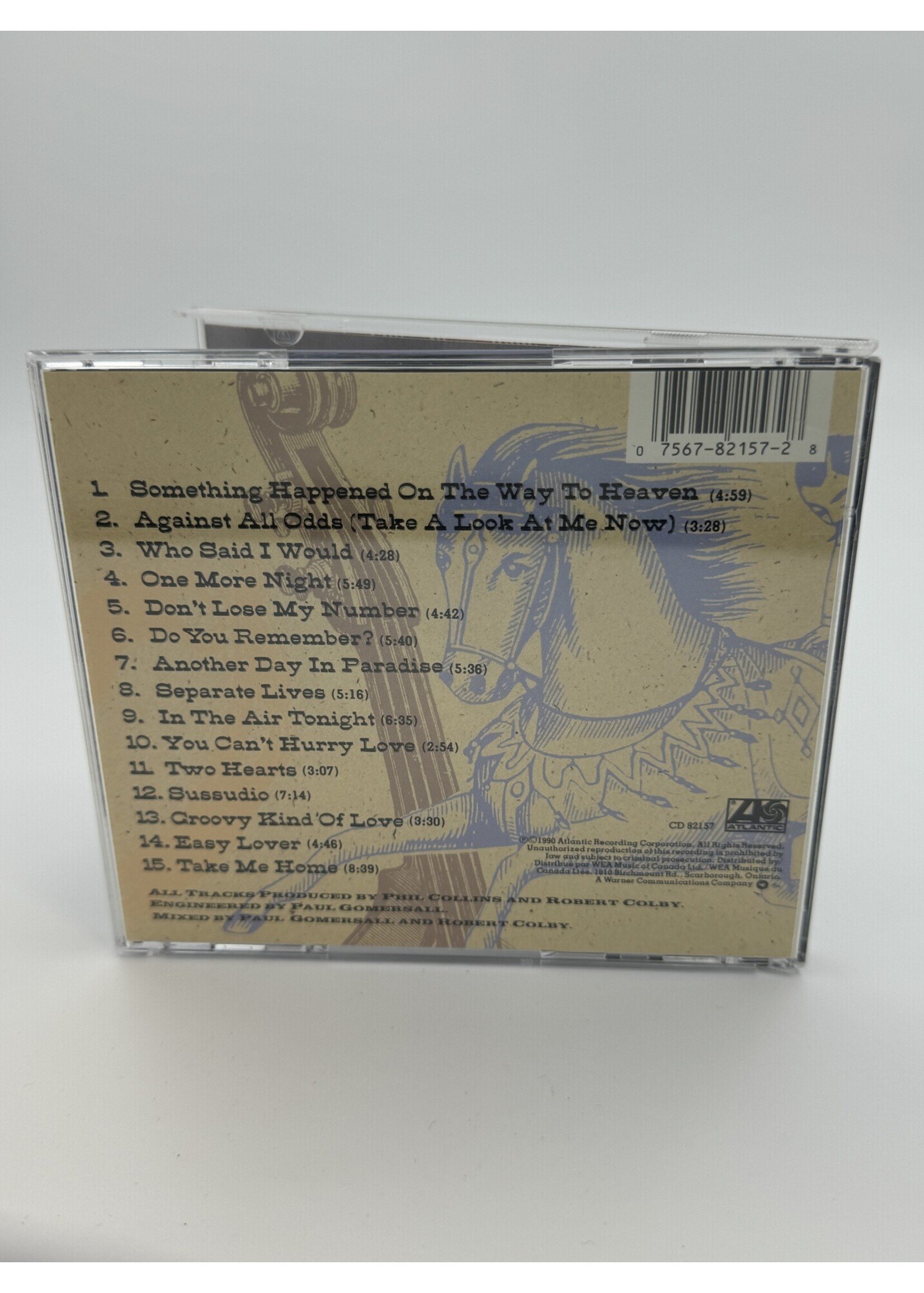 CD Phil Collins Serious Hits Live Cd