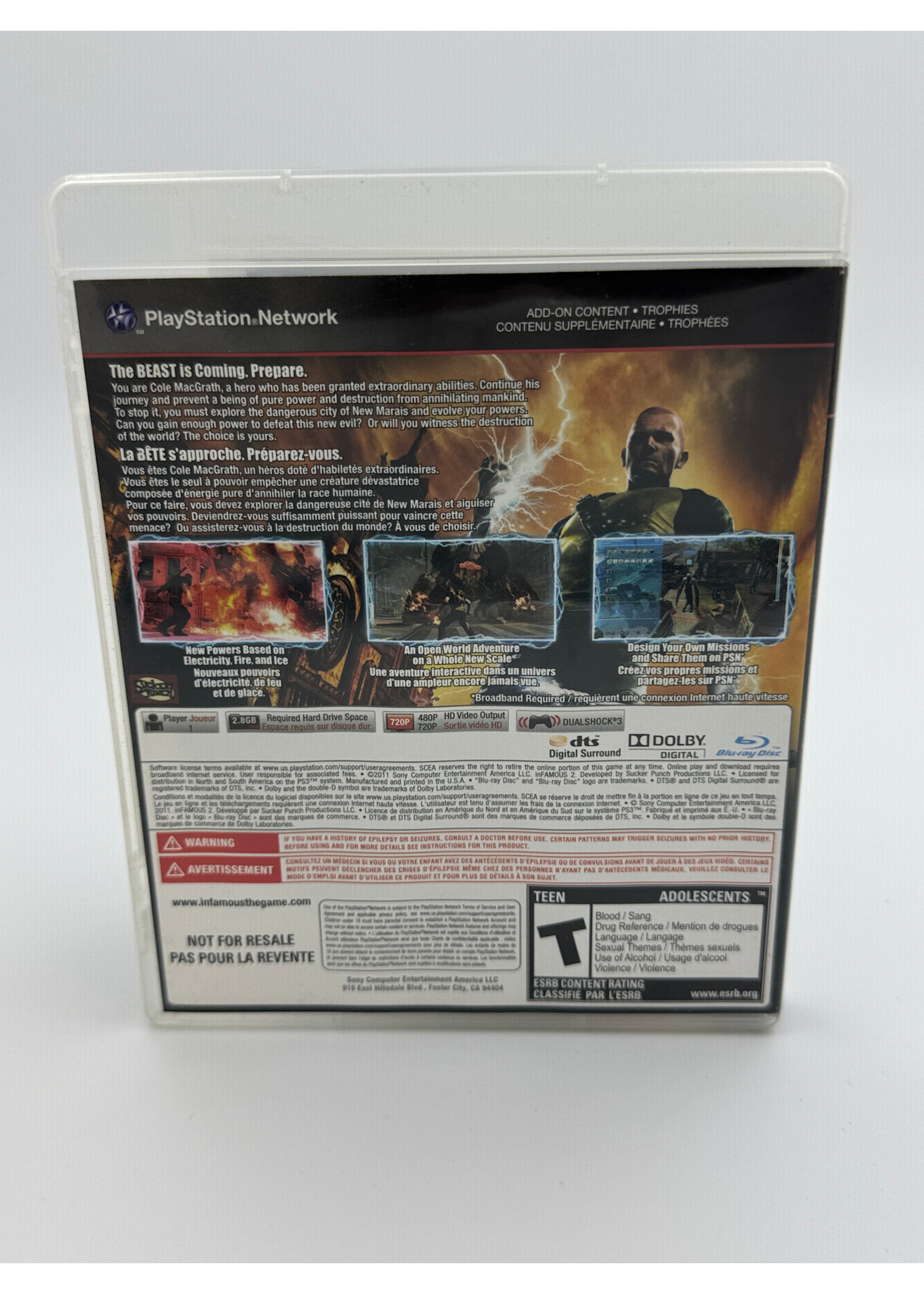 Sony Infamous 2 PS3