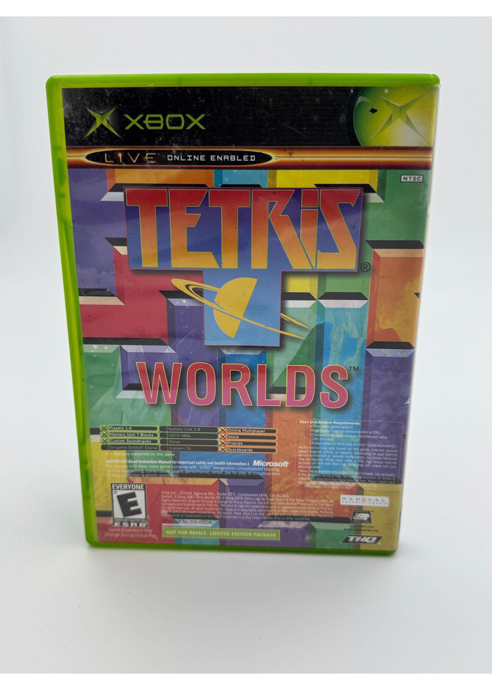 Xbox Star Wars Clone Wars / Tetris Worlds Xbox