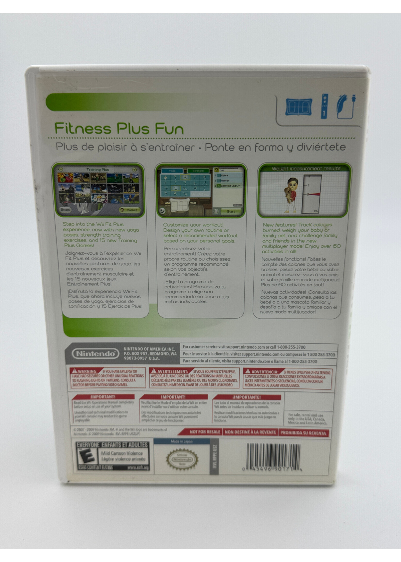 Nintendo Wii Fit Plus Wii