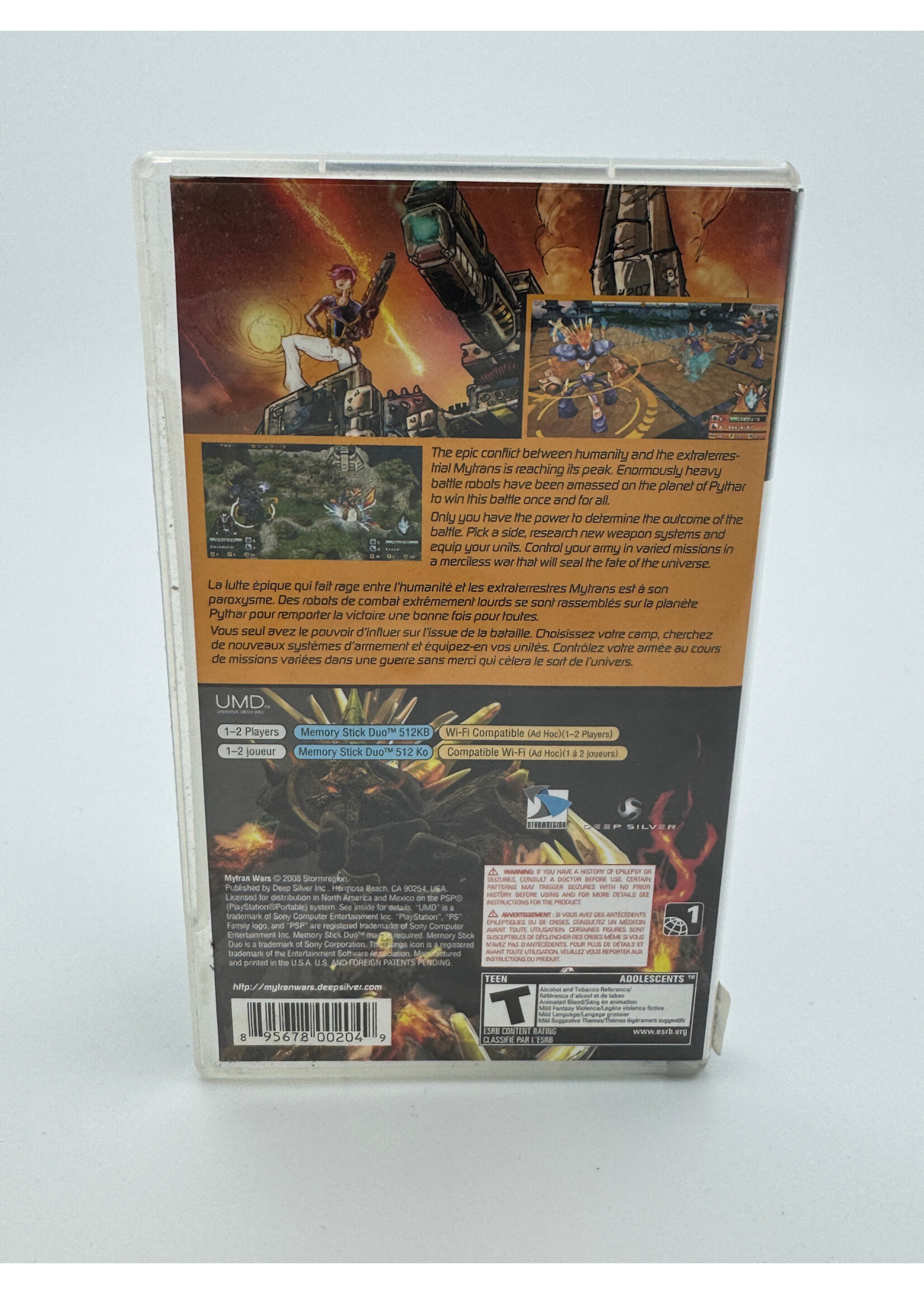 Sony Mytran Wars PSP