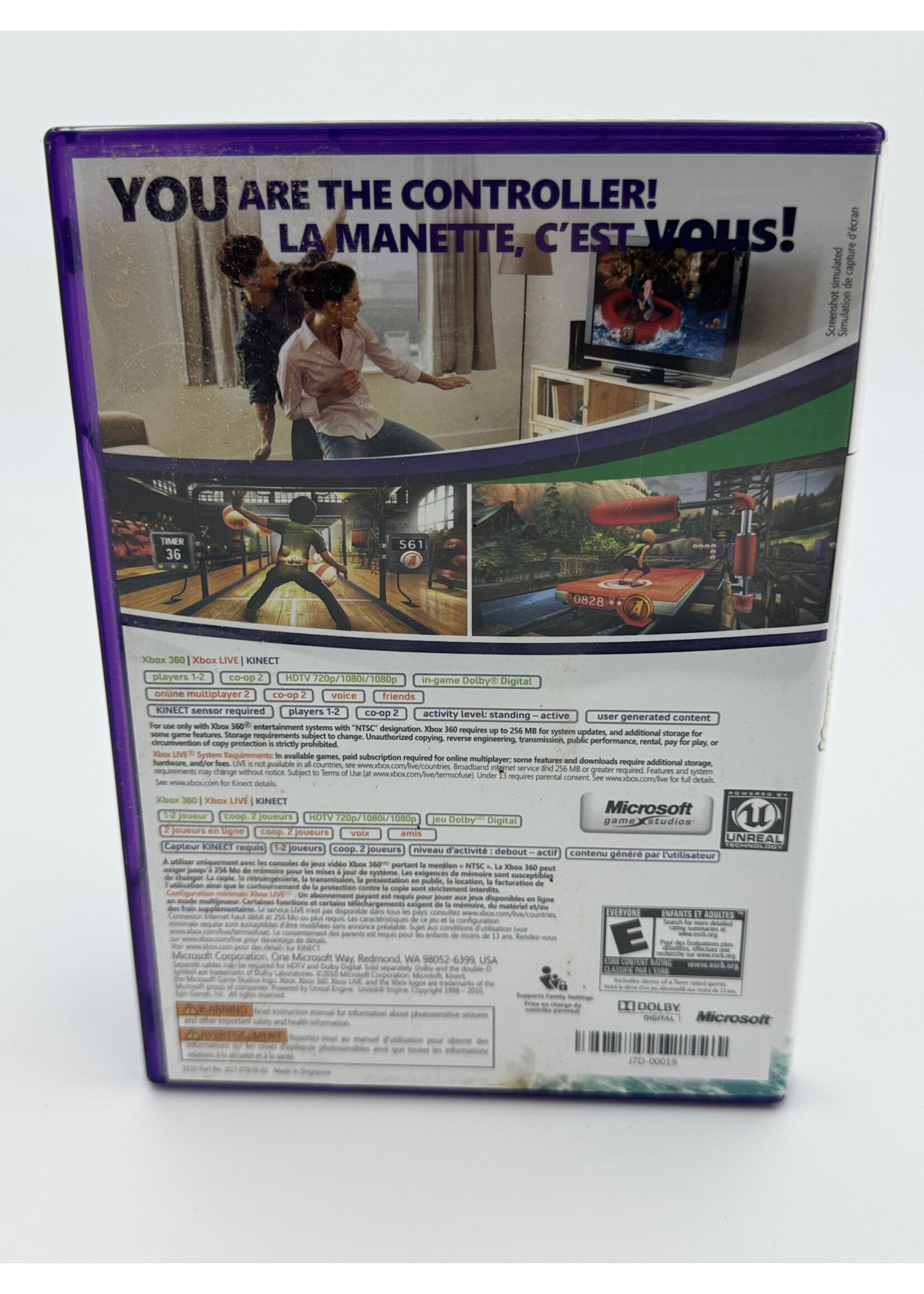 Xbox Disneyland Adventures Kinect Xbox 360