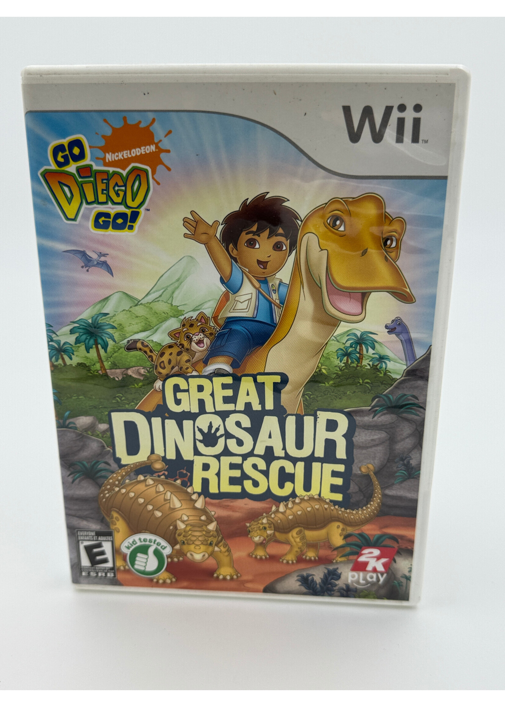 Nintendo Nickelodeon Go Diego Go Great Dinosaur Rescue Wii