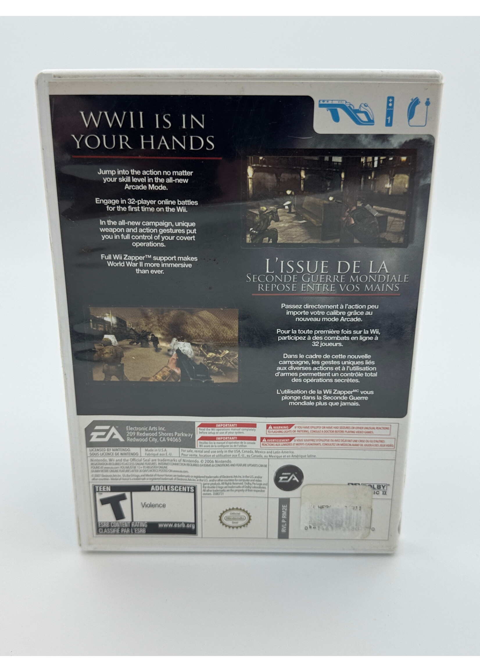 Nintendo Medal of Honor Heroes 2 Wii