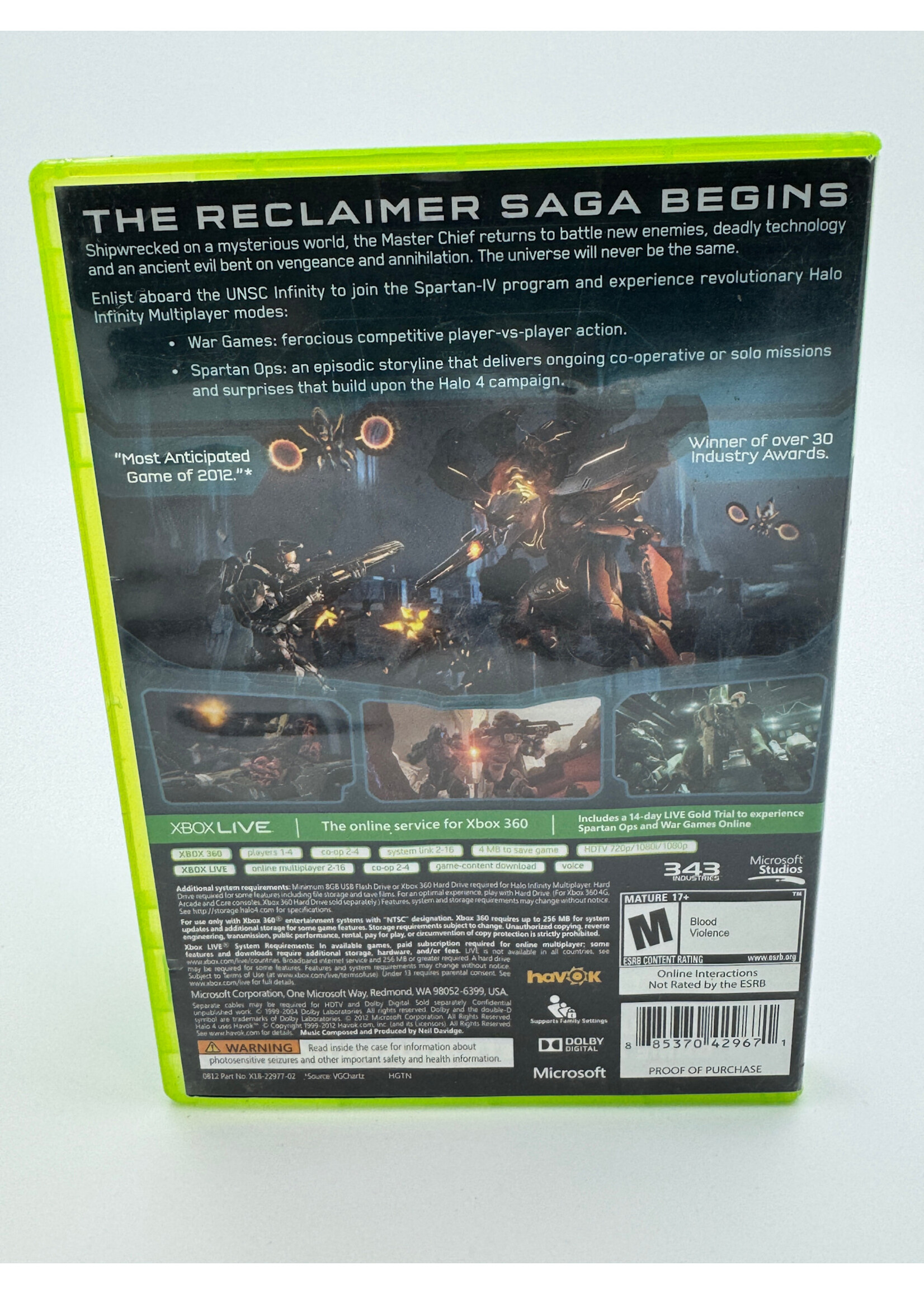 Xbox Halo 4 Xbox 360