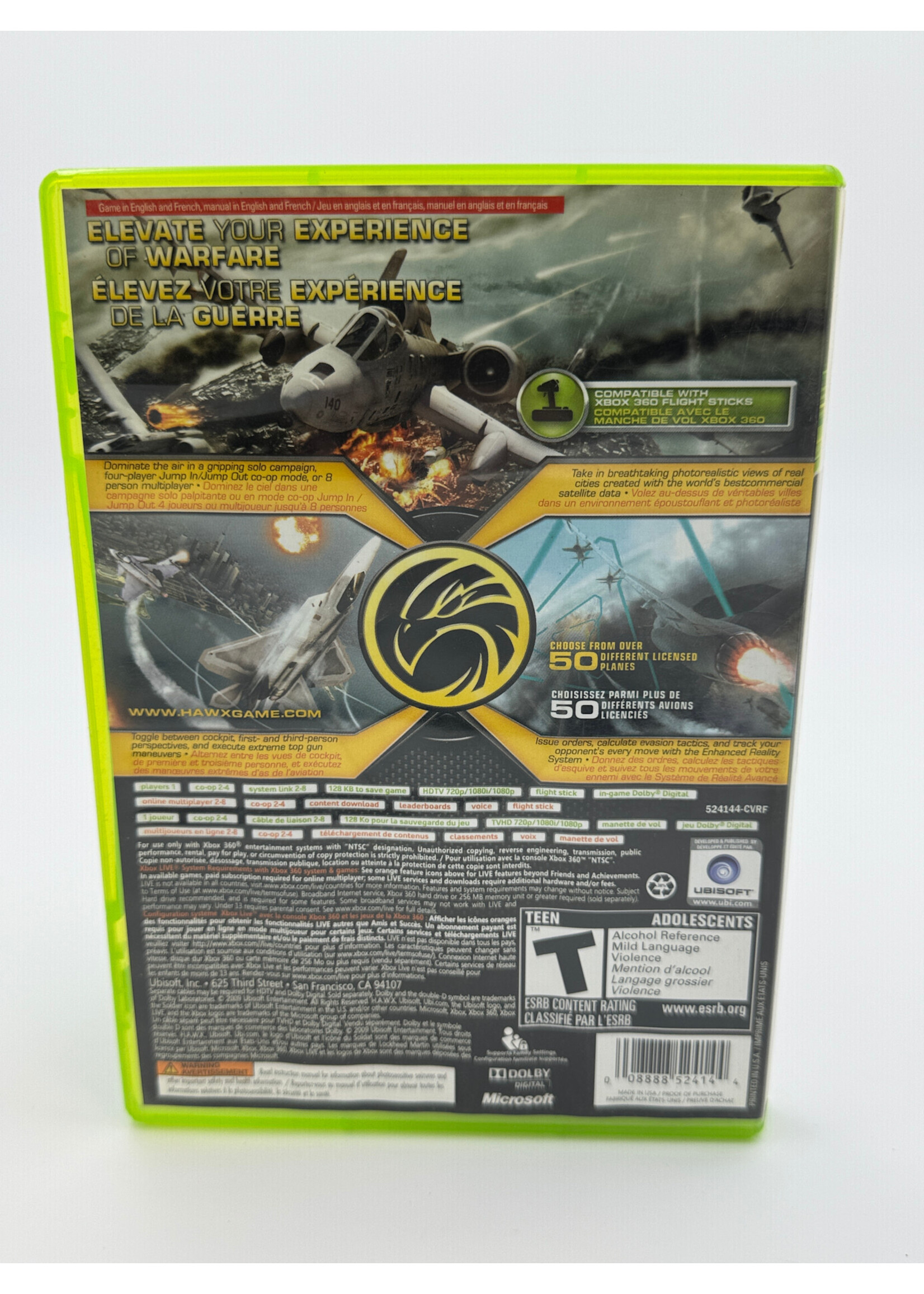 Xbox Tom Clancys Hawx Xbox 360