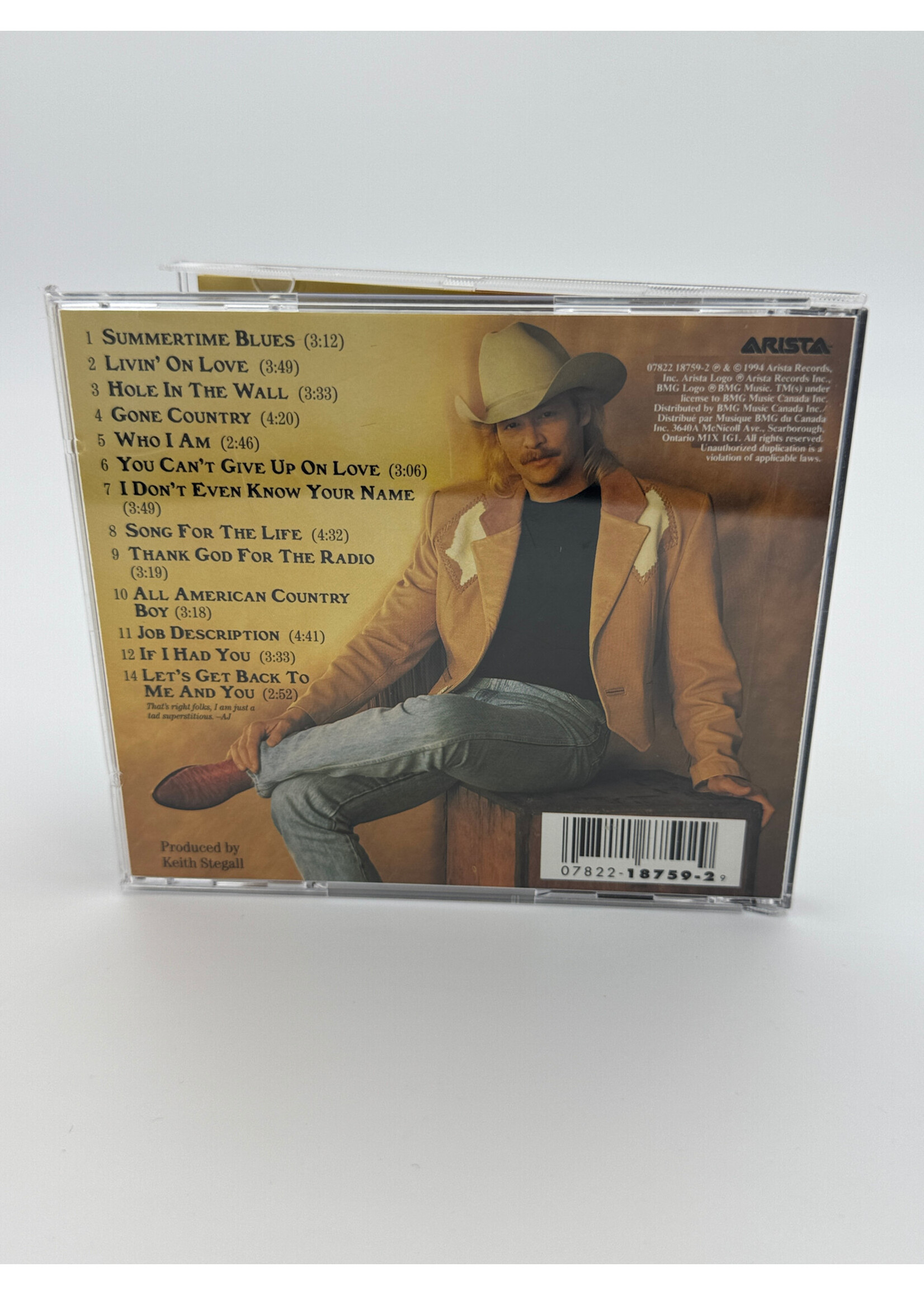 CD Alan Jackson Who I Am CD