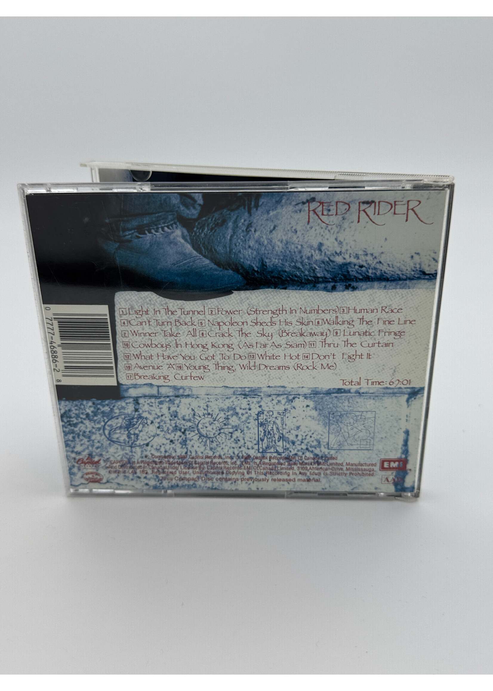 CD Over 60 Minutes With Red Rider CD