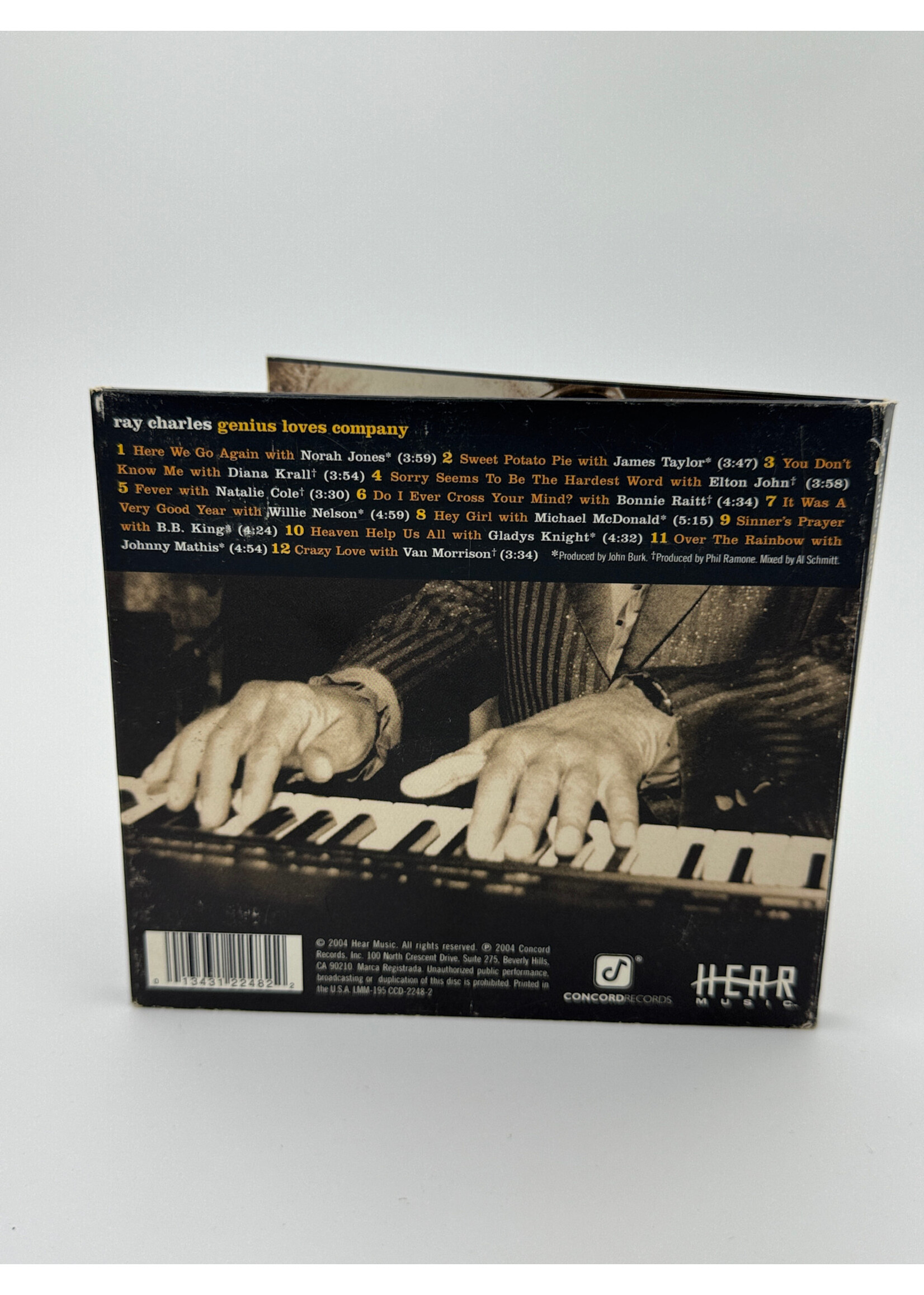 CD Ray Charles Genius Loves Company CD