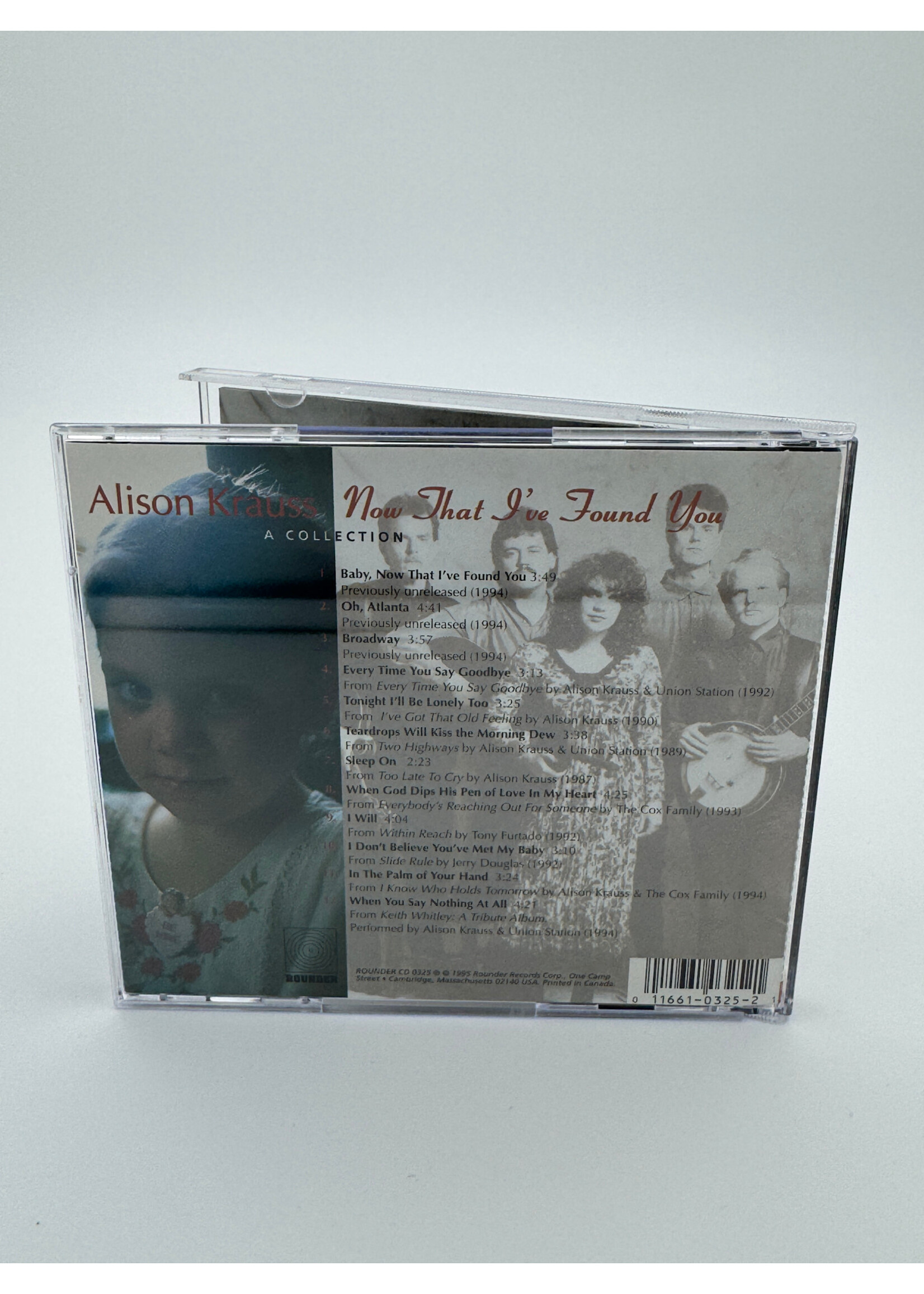 CD Alison Krauss Now That Ive Found You Collection CD