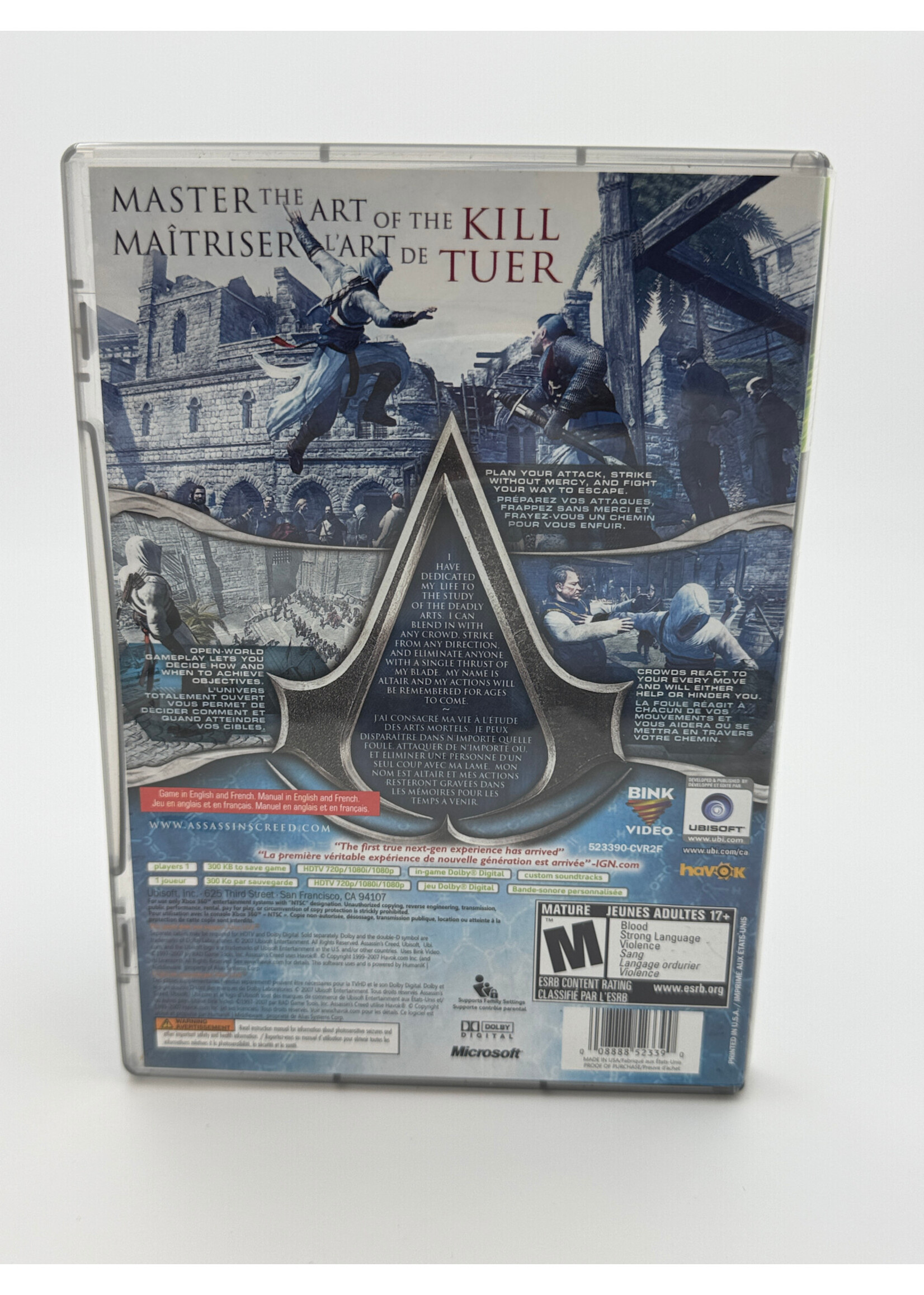 Xbox Assassins Creed Xbox 360