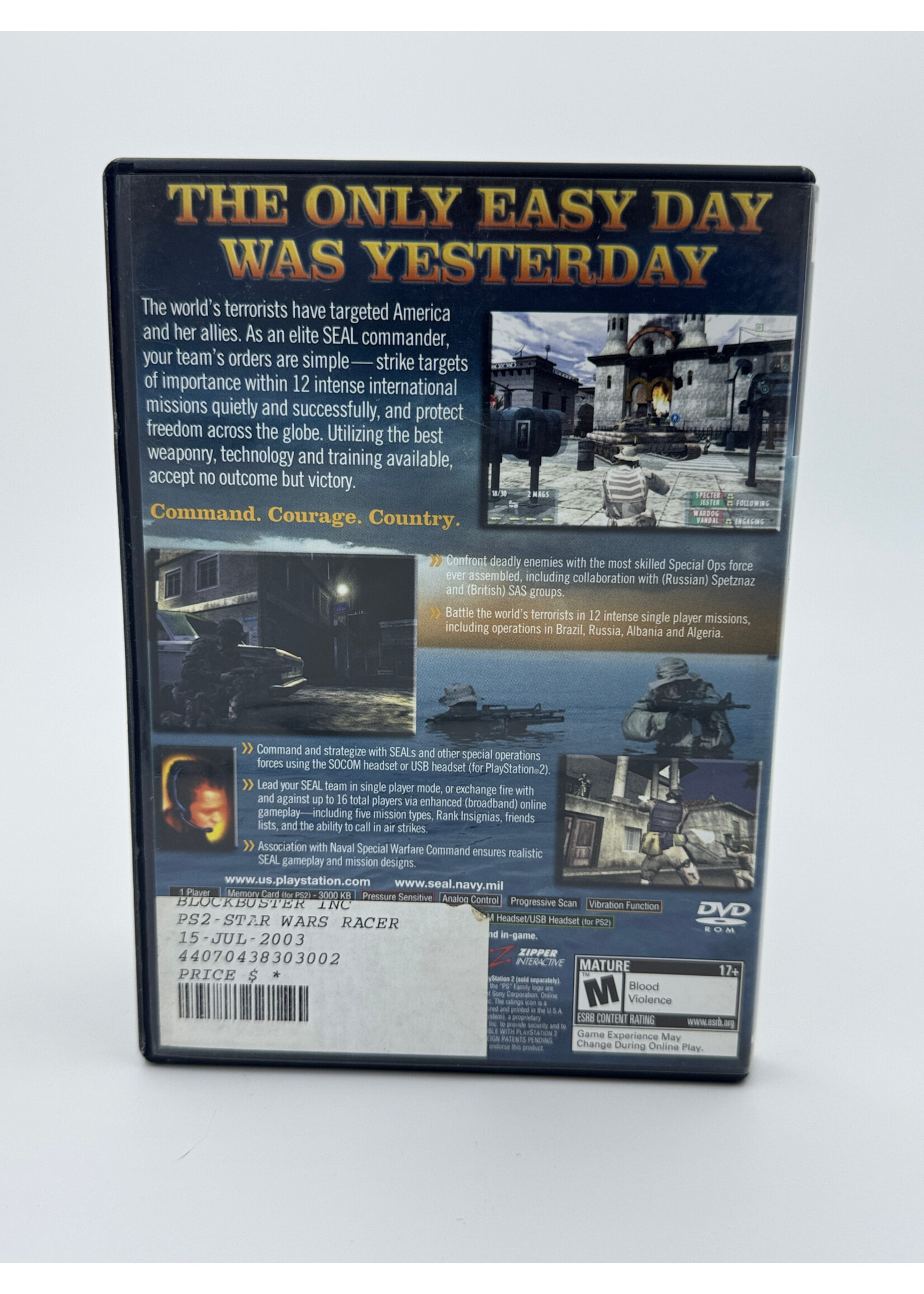 Sony Socom 2 US Navy Seals PS2