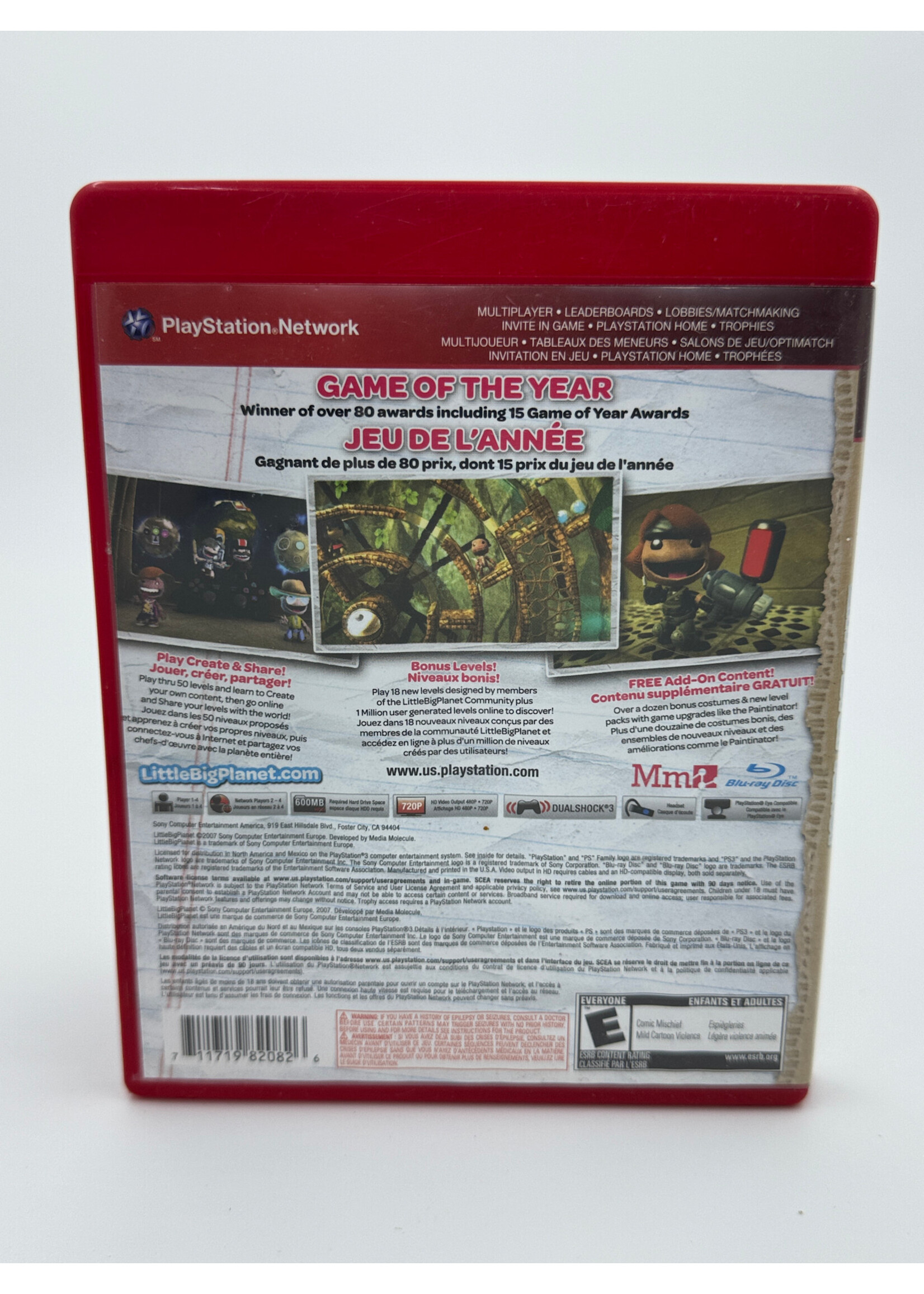 Sony Little Big Planet Game Of The Year Edition Ps3