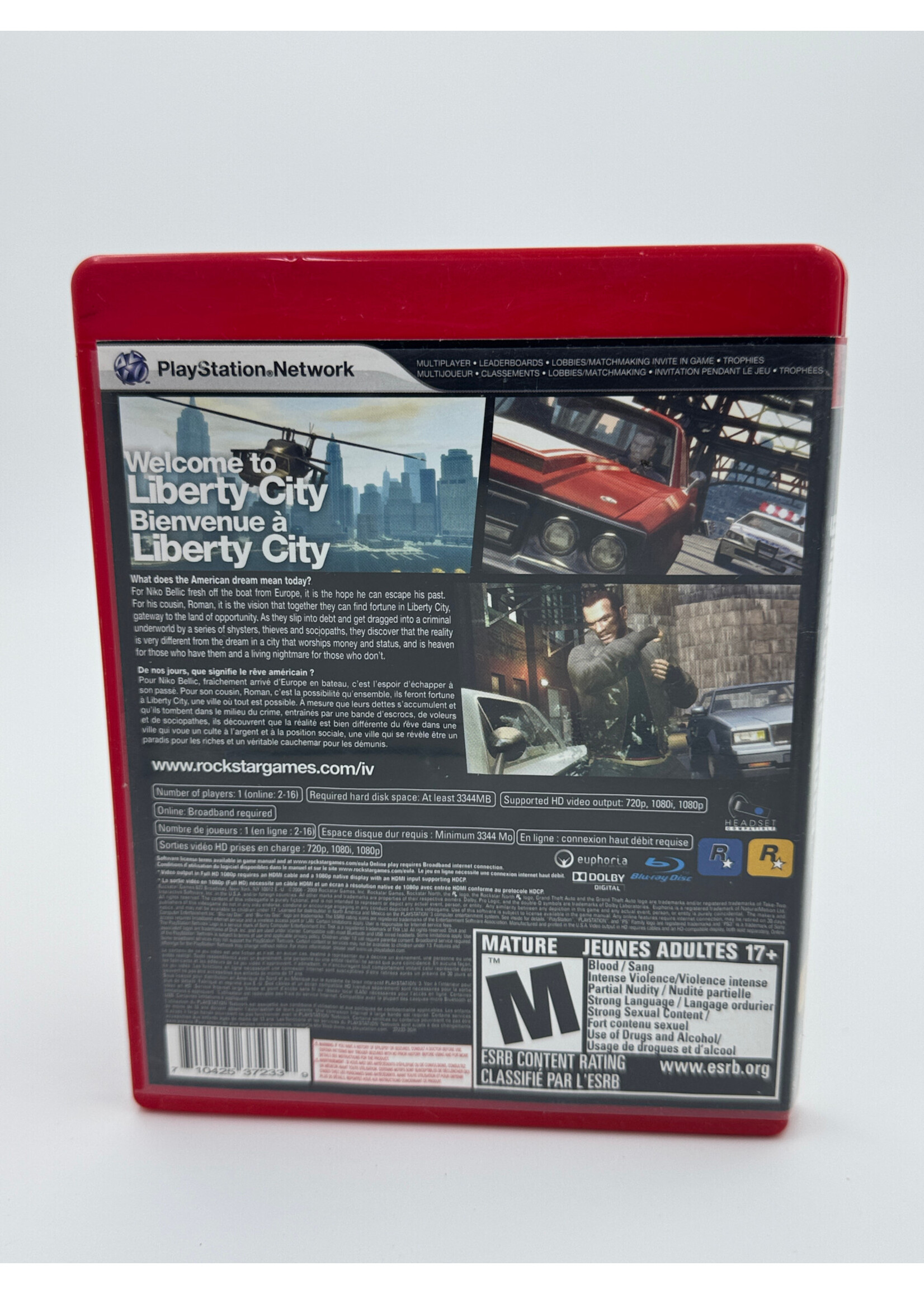 Sony Grand Theft Auto 4 Greatest Hits PS3