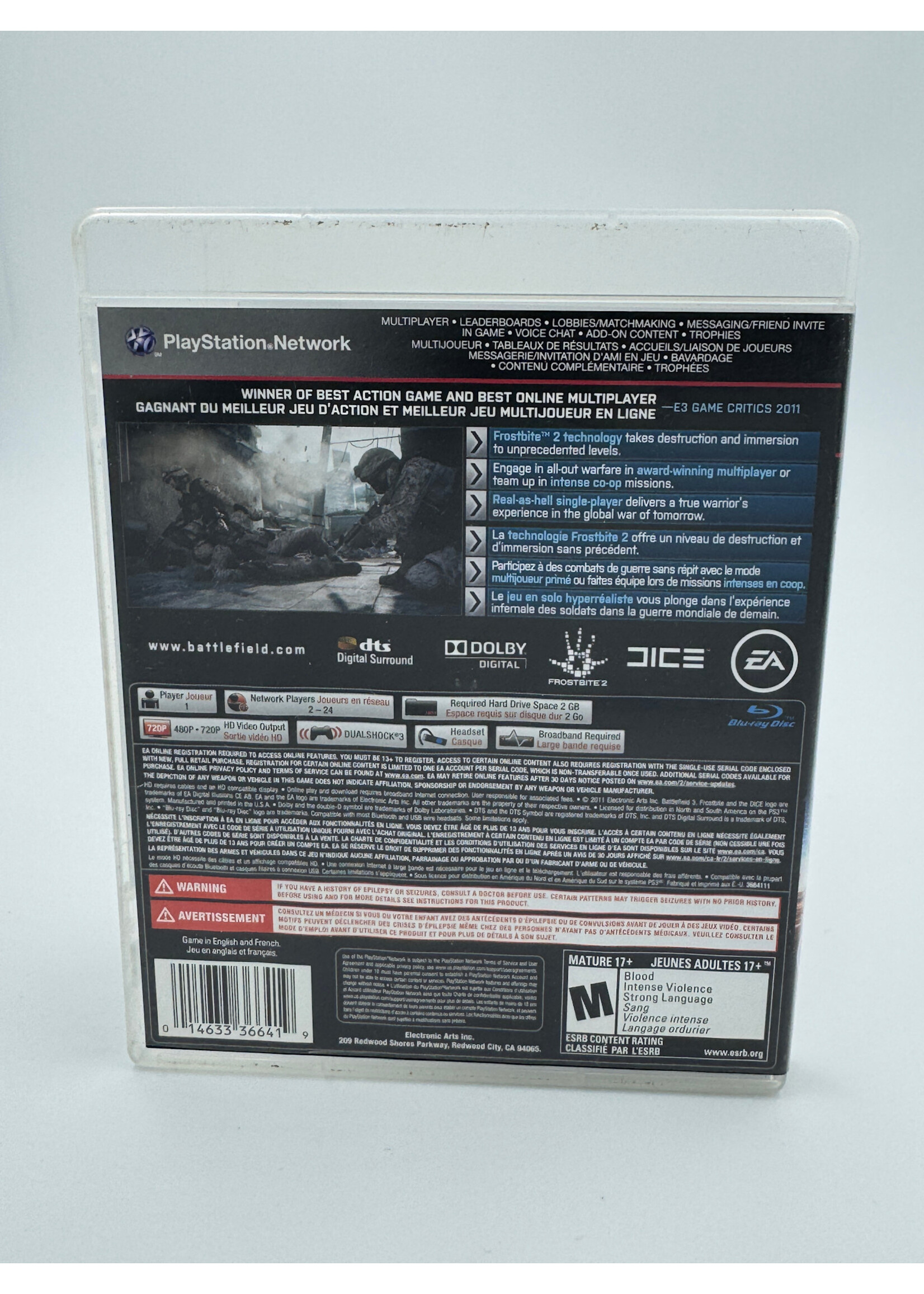 Sony Battlefield 3 Ps3