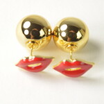 Red Lips Earrings