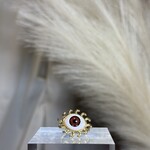 Brown Evil Eye Ring