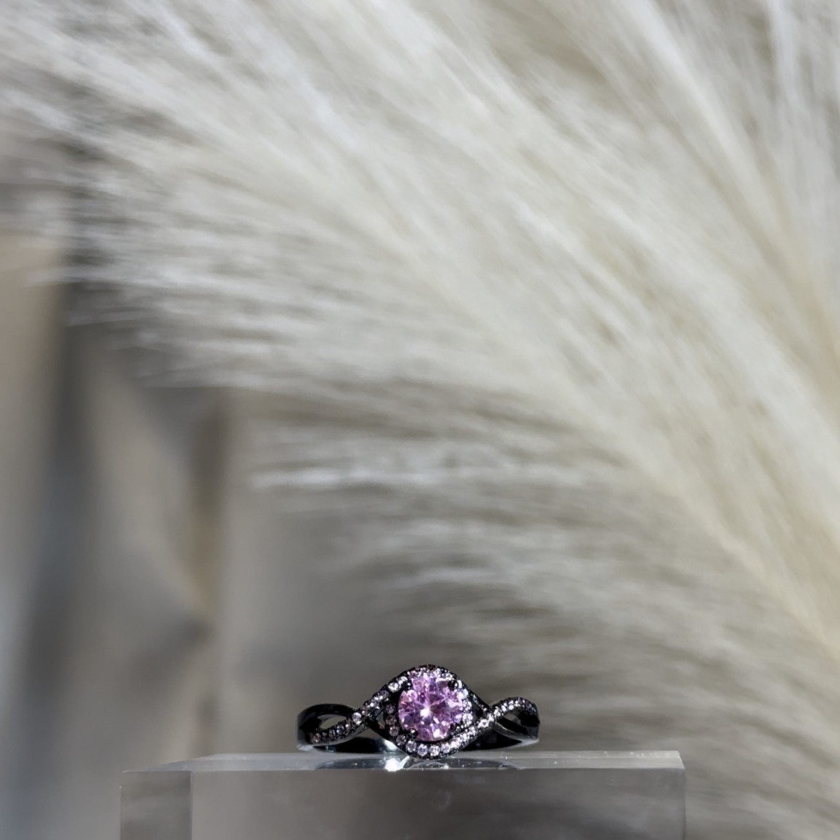 Pink Diamond Ring