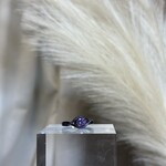 Purple Diamond Ring