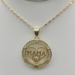“Mamá” Gold Necklace