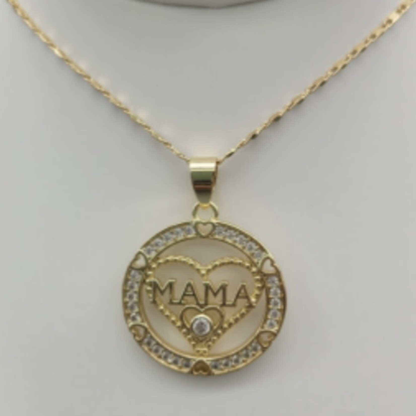 “Mamá” Gold Necklace