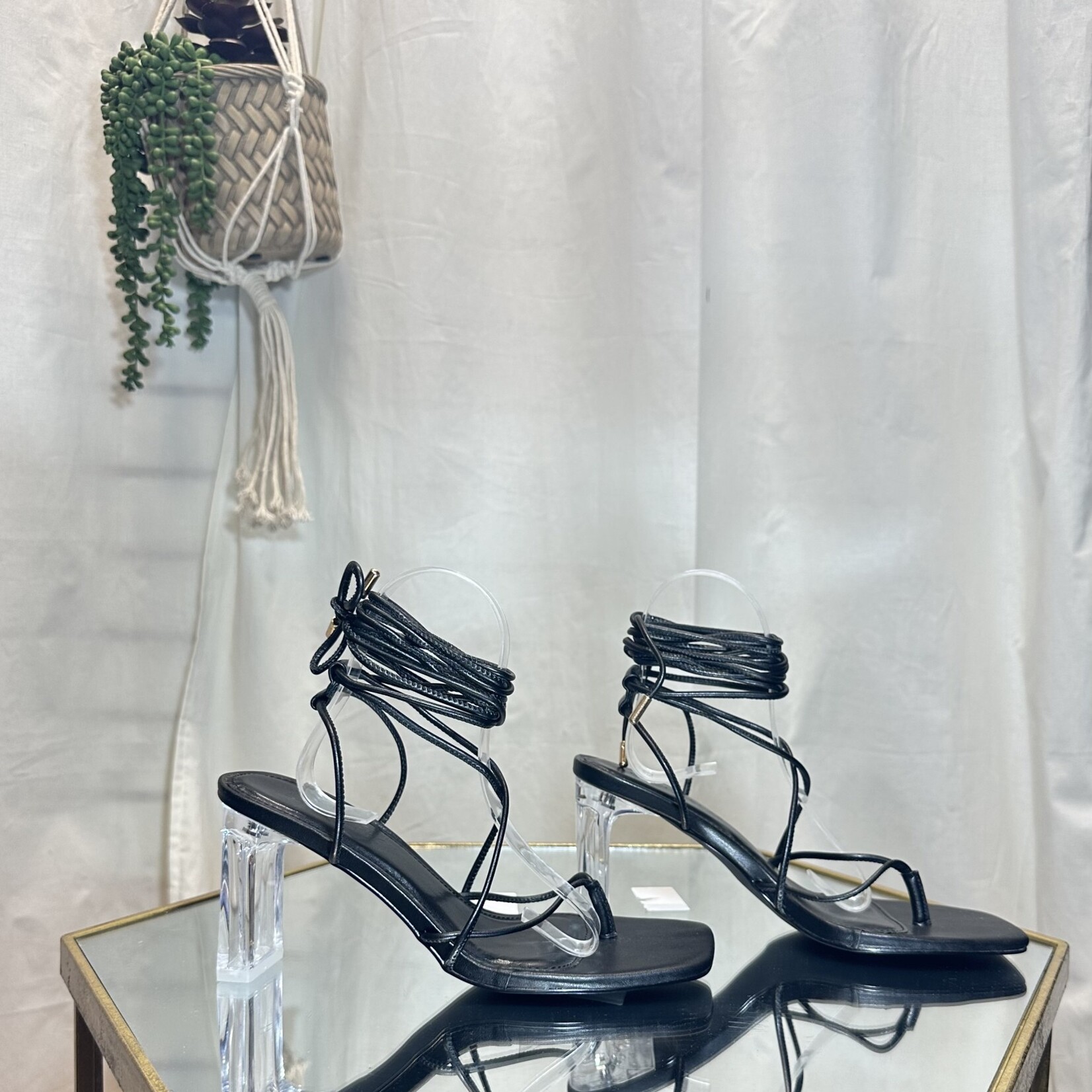 Aura Black Heels