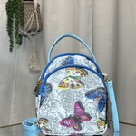 Blue Butterfly Small Backpack