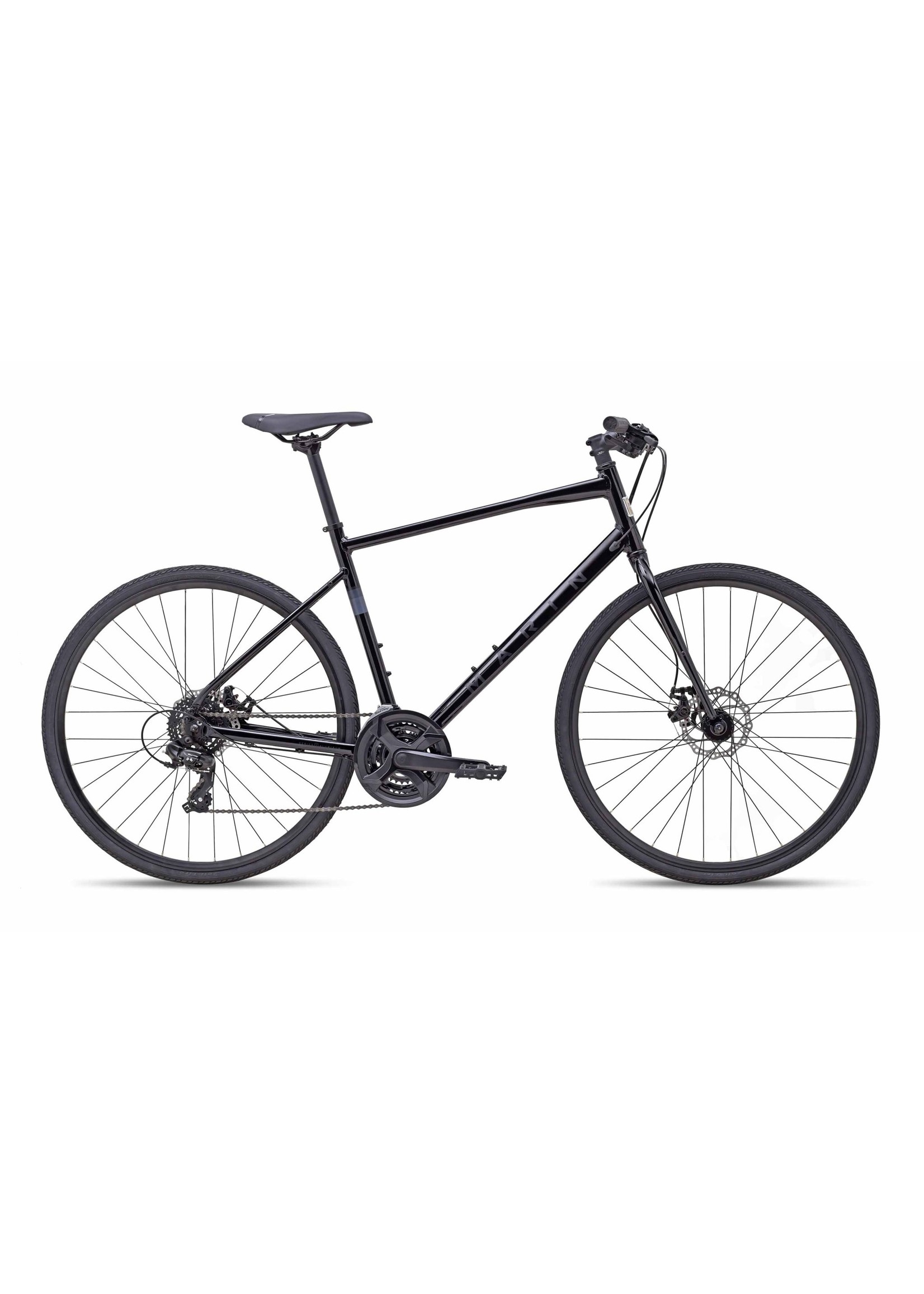 Marin FAIRFAX 1 - Gloss Black/Black, XL