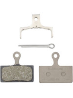 SHIMANO Shimano G05S-RX Disc Brake Pad and Spring - Resin Compound, Stainless Steel Back Plate, One Pair