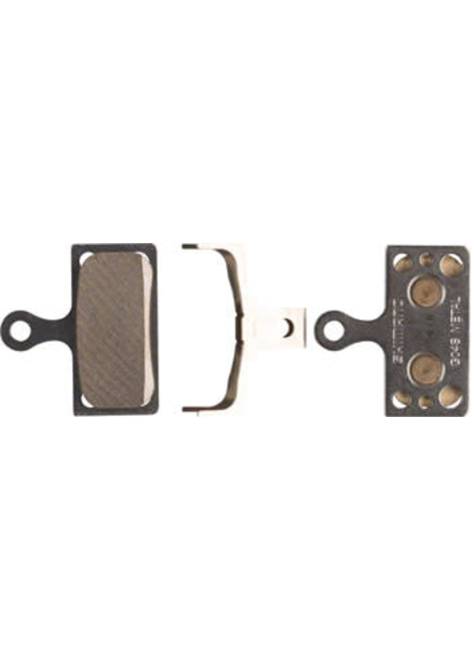 SHIMANO Shimano G04S-MX Disc Brake Pads and Springs - Metal Compound, Stainless Steel Back Plate, One Pair