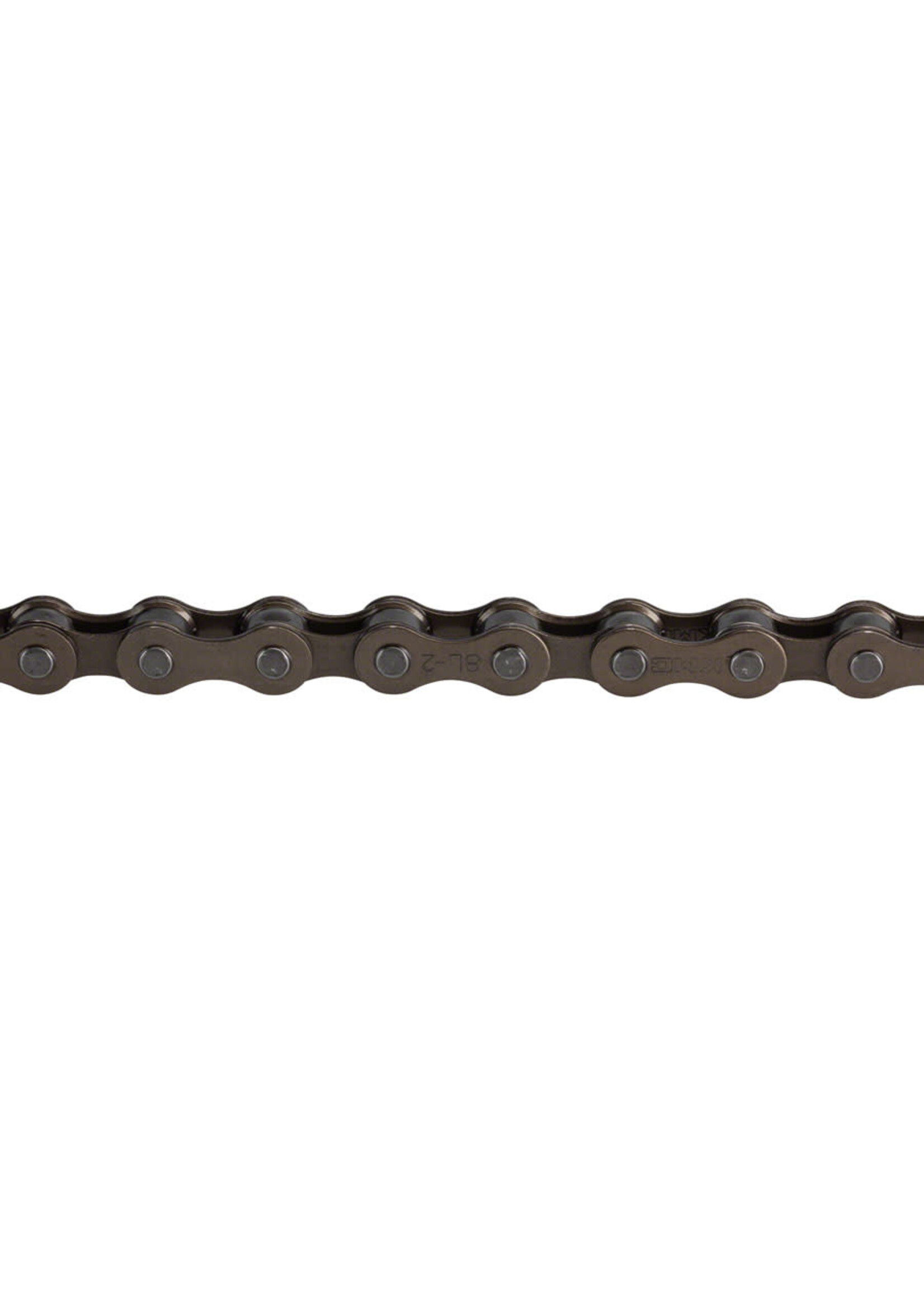KMC KMC S1 Chain - Single Speed 1/2" x 1/8", 112 Links, Brown