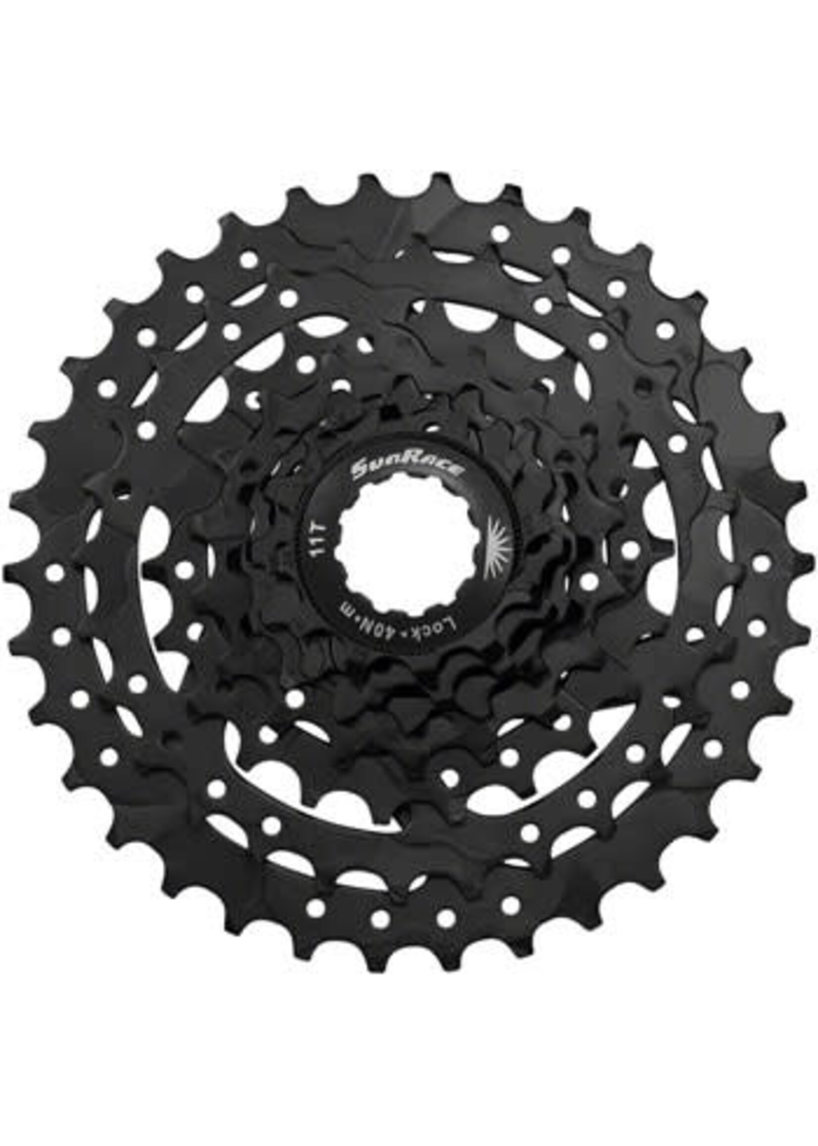 SUNRACE SunRace M4 Cassette - 7-Speed, 12-34t, Black