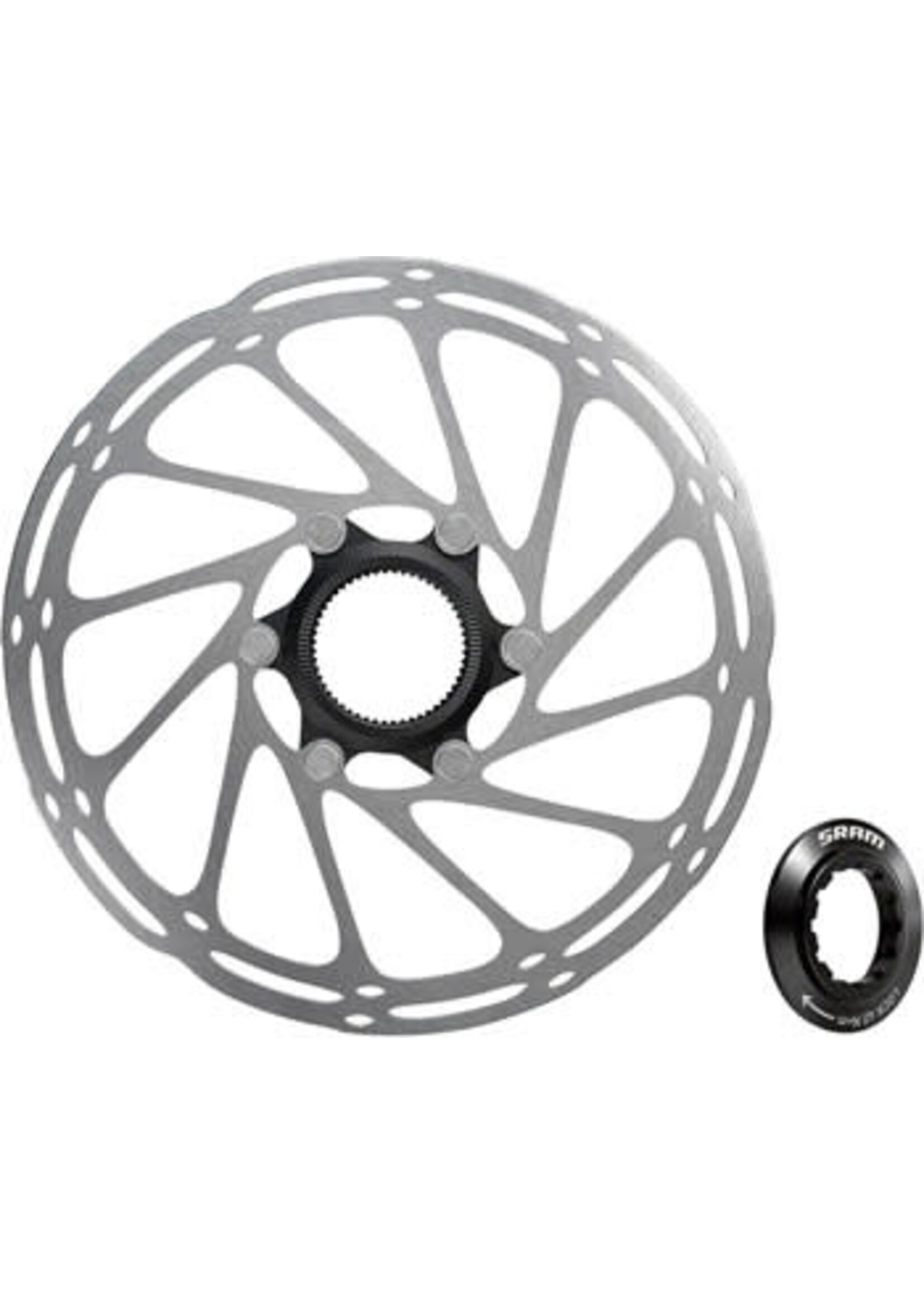 SRAM SRAM CenterLine Disc Brake Rotor - 160mm, Center Lock, 1.85mm, Includes Internal Tooled Lockring
