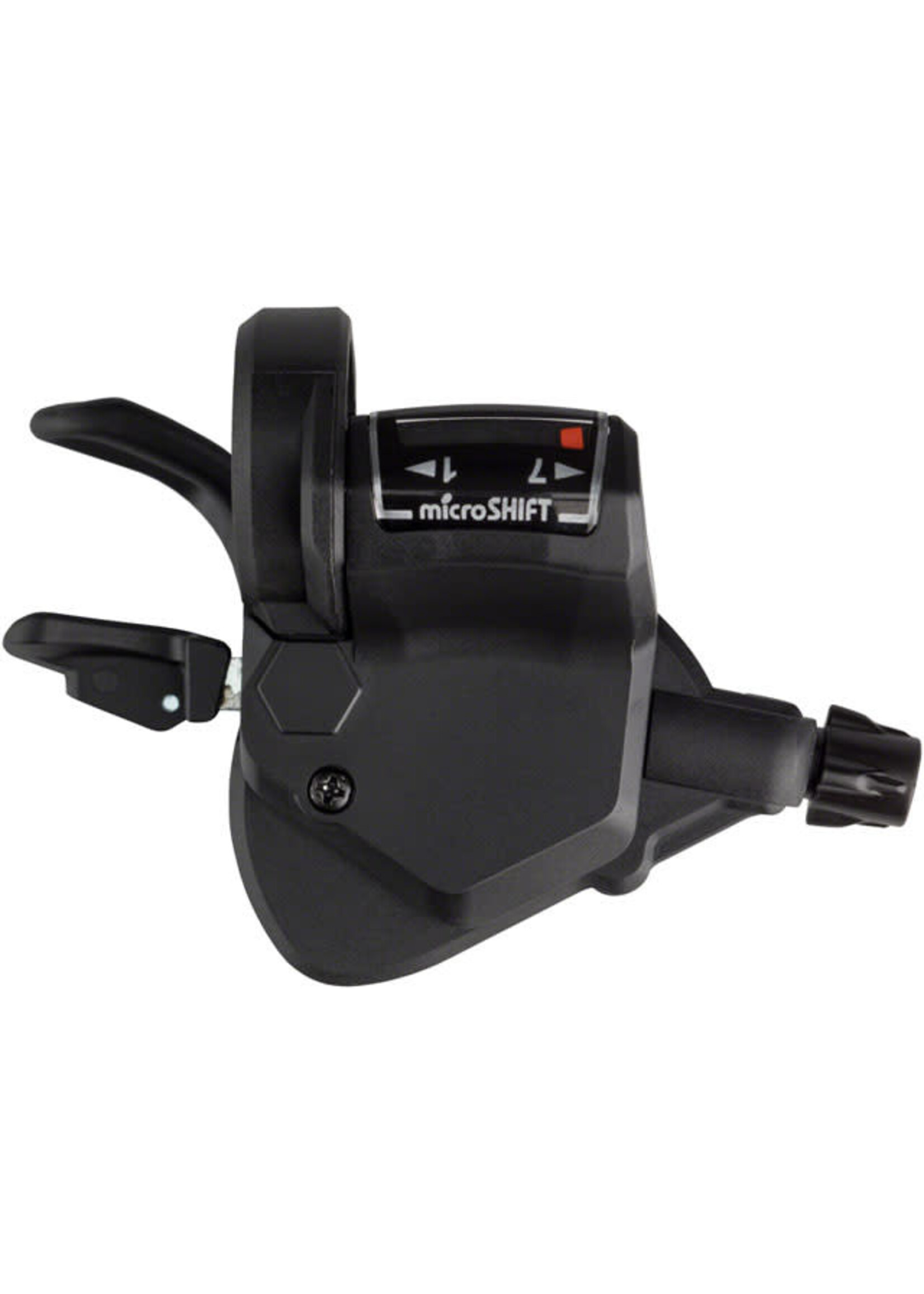 microSHIFT microSHIFT Mezzo Right Thumb-Tap Shifter, 7-Speed, Optical Gear Indicator, Shimano Compatible