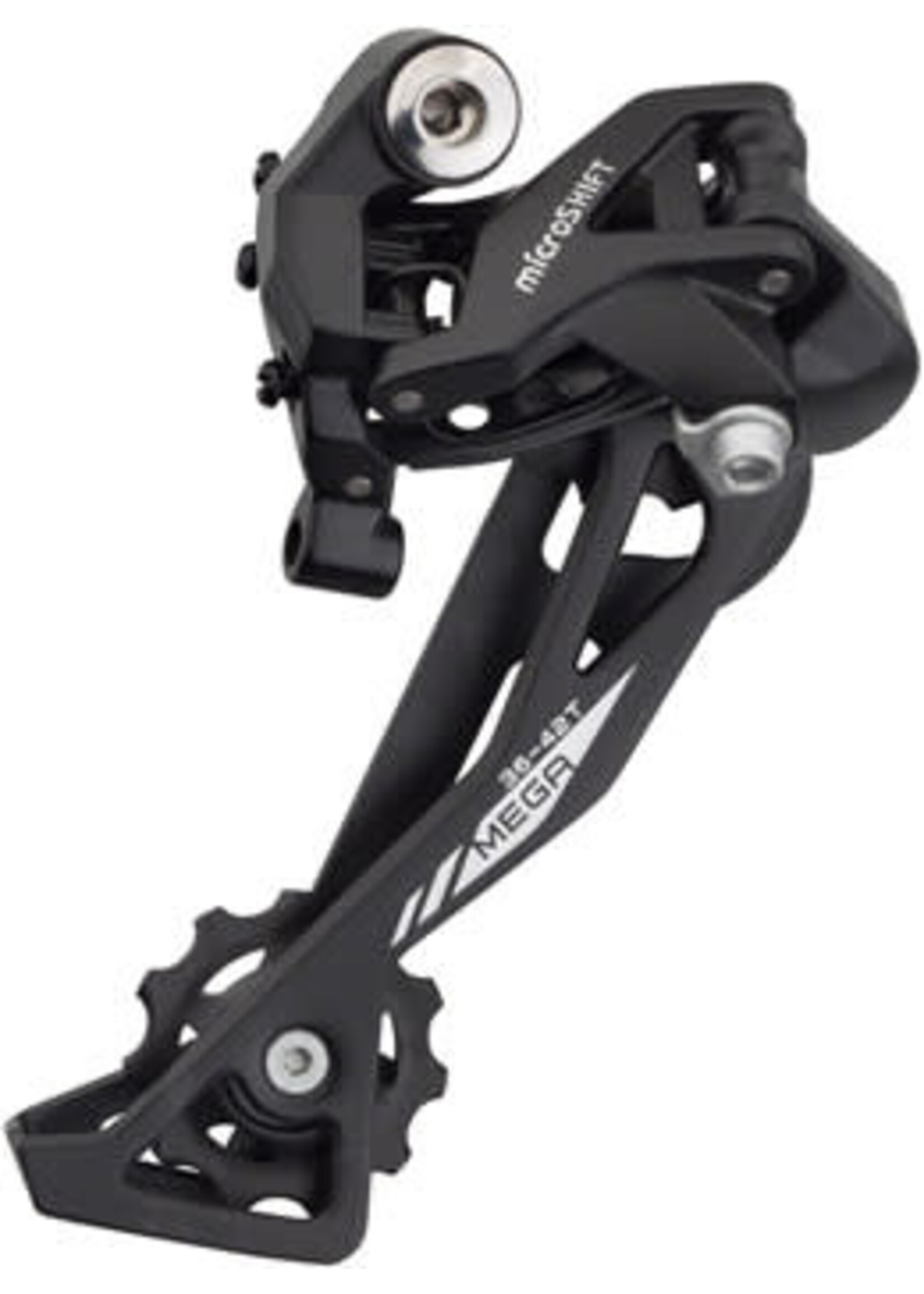 microSHIFT microSHIFT XLE Rear Derailleur - 10 Speed, Long Cage, Black