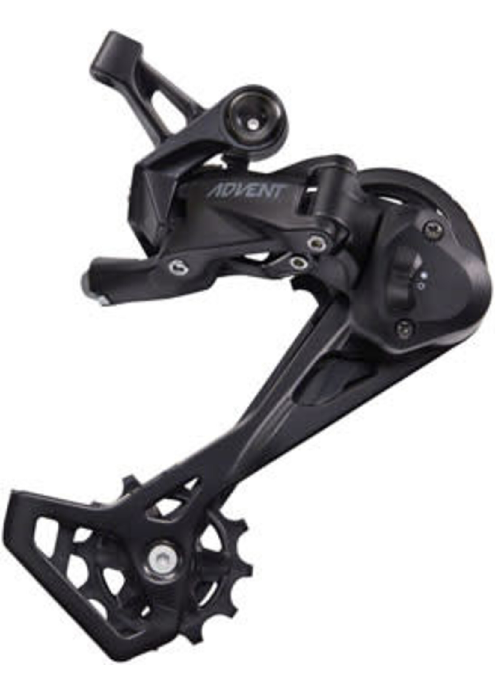 microSHIFT microSHIFT ADVENT Rear Derailleur - 9 Speed, Long Cage, Black, With Clutch