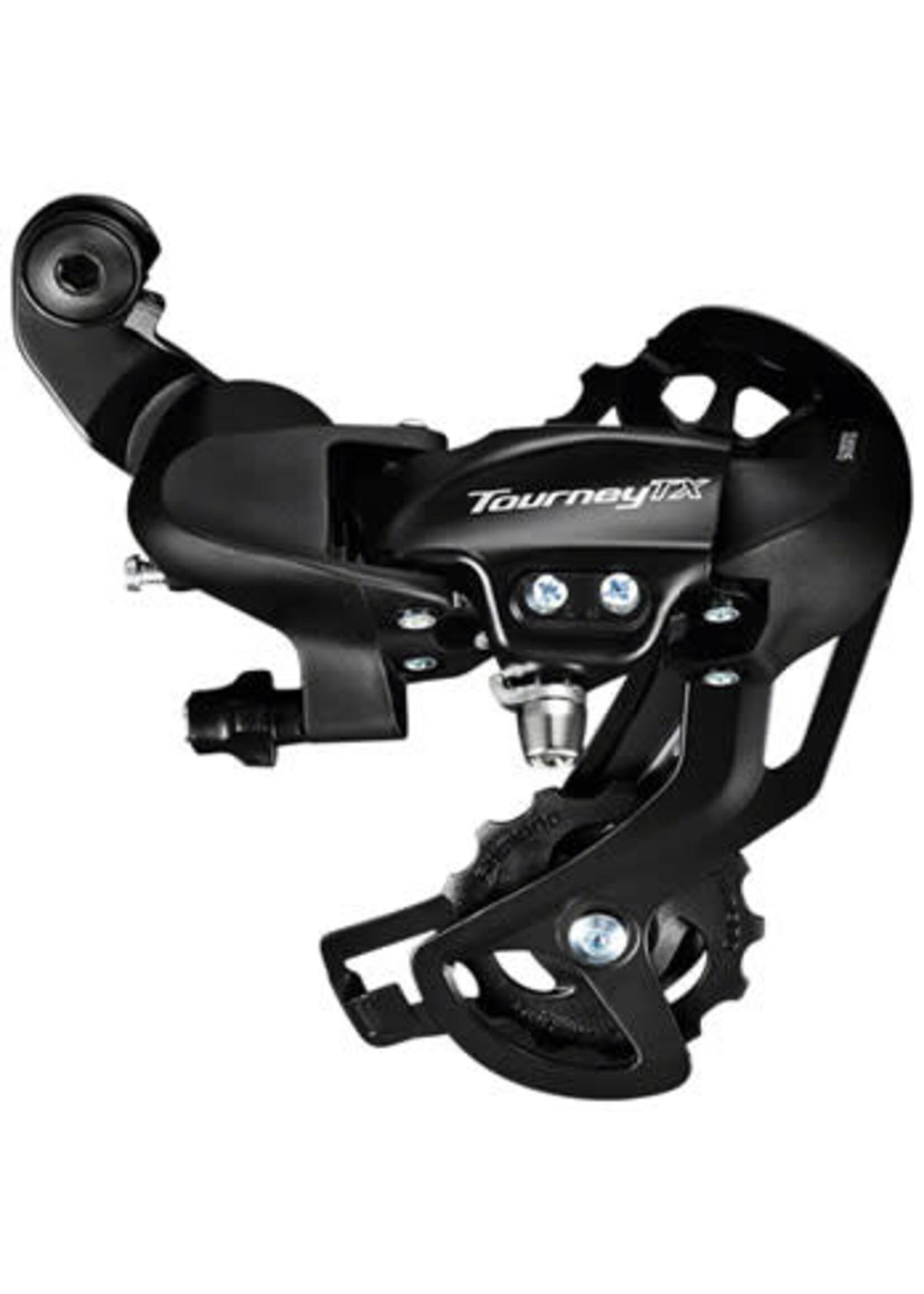SHIMANO Shimano Tourney RD-TX800 Rear Derailleur - 8 Speed, Long Cage, Shimano Rear Direct Mount, Black