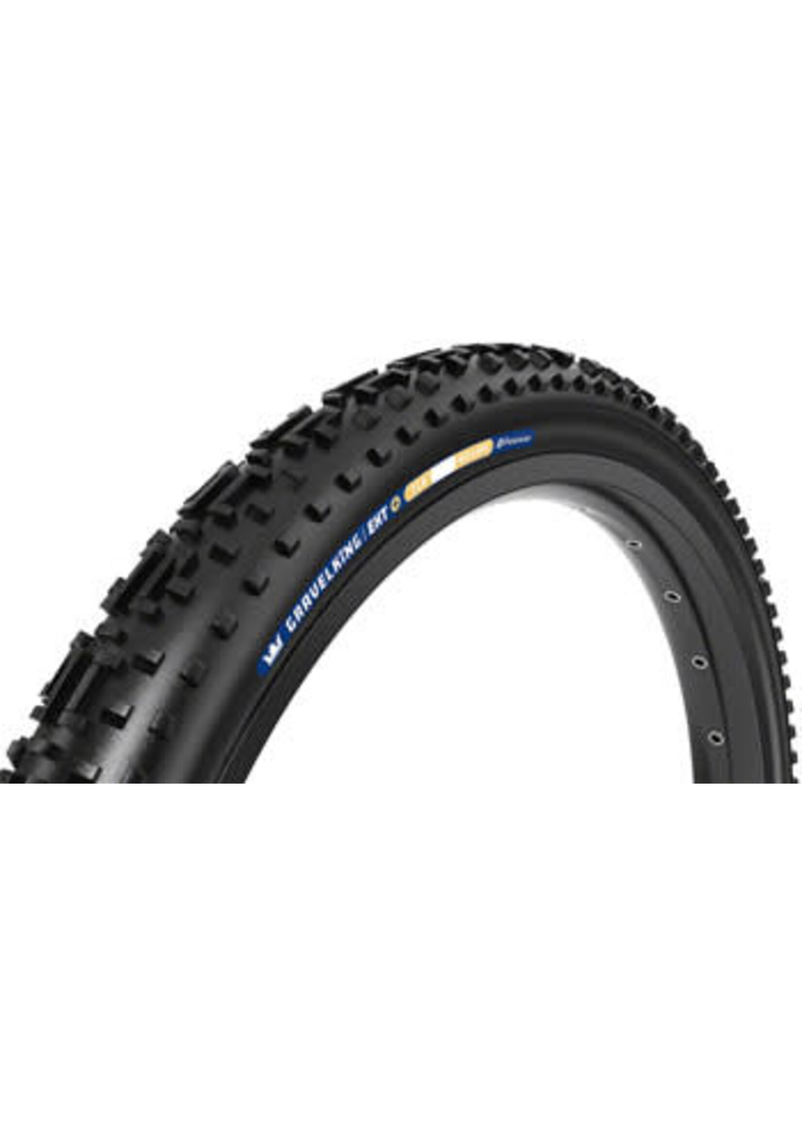 Panaracer Panaracer GravelKing EXT Plus Tire - 700 x 38, Tubeless, Folding, Black/Black, ProTite Protection