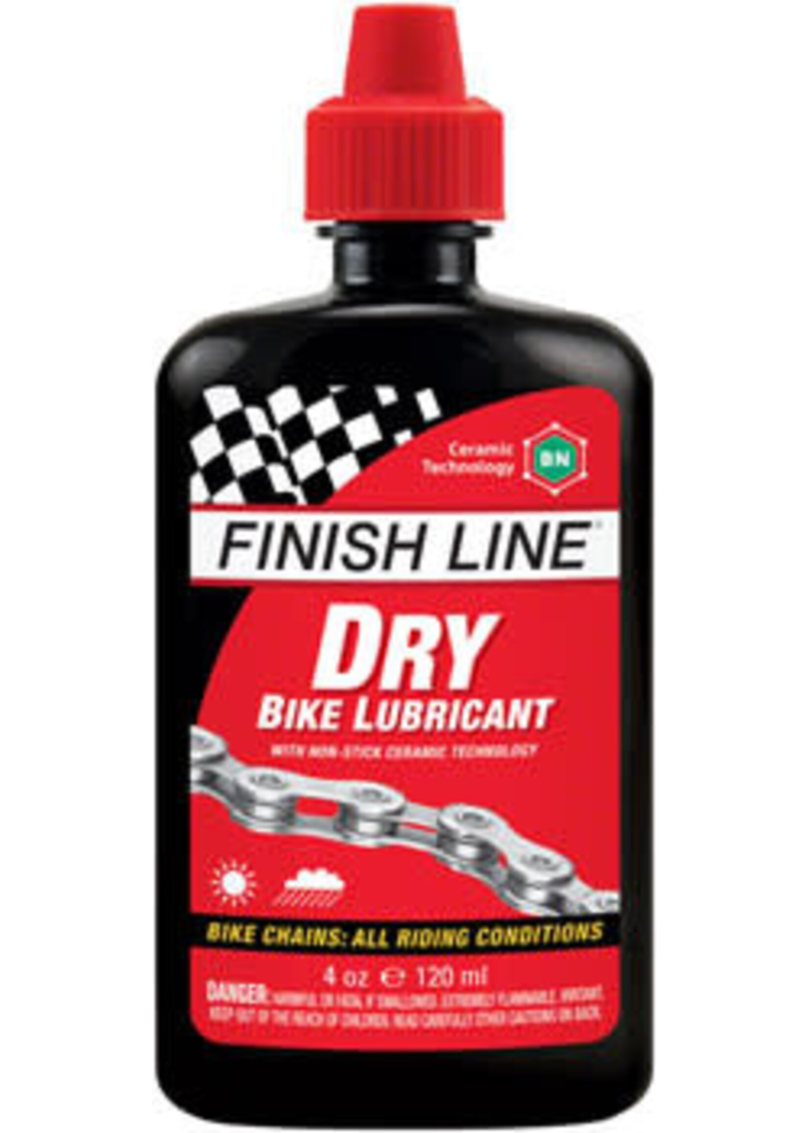 Finish Line Finish Line Dry Lube with Ceramic Technology - 4oz, Drip