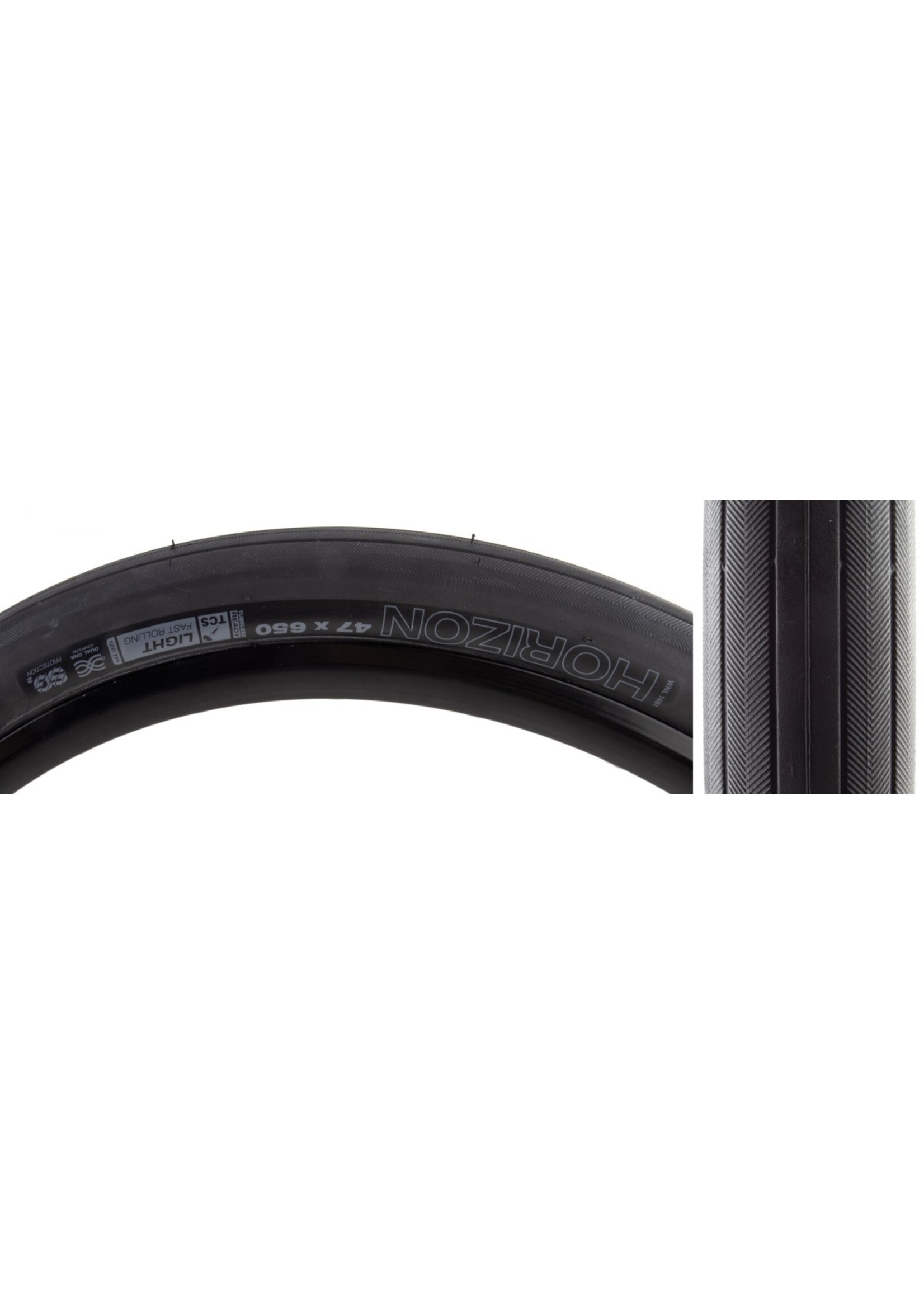 WTB WTB Horizon TCS Light Fast Rolling SG2 Tire, 650bx47 NLA