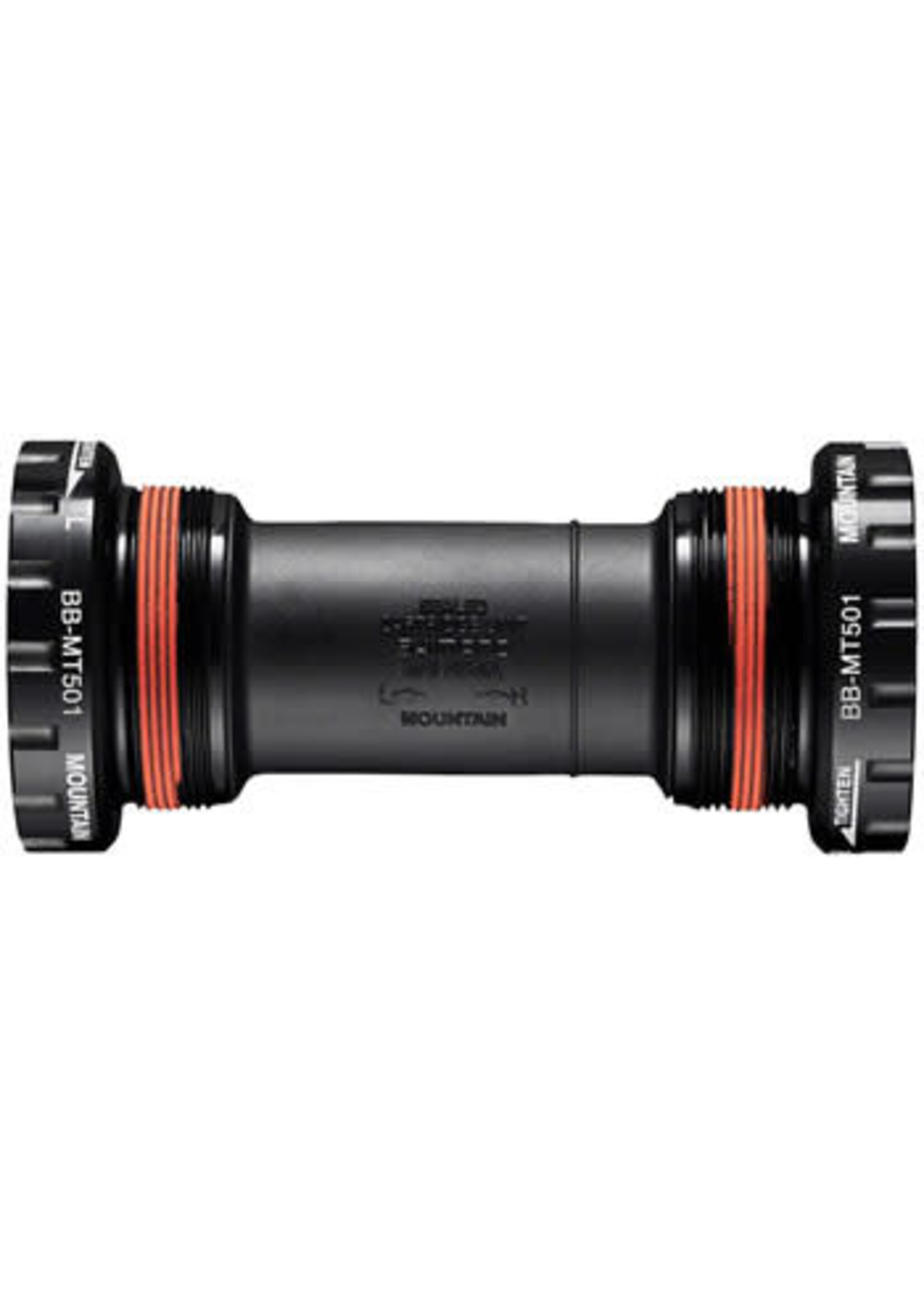 SHIMANO Shimano BB-MT501 English Bottom Bracket - English, 68/73mm, Fits Hollowtech II Spindle, Black