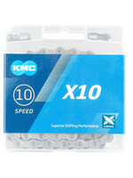 KMC KMC X10 Chain - 10-Speed, 116 Links, Gray