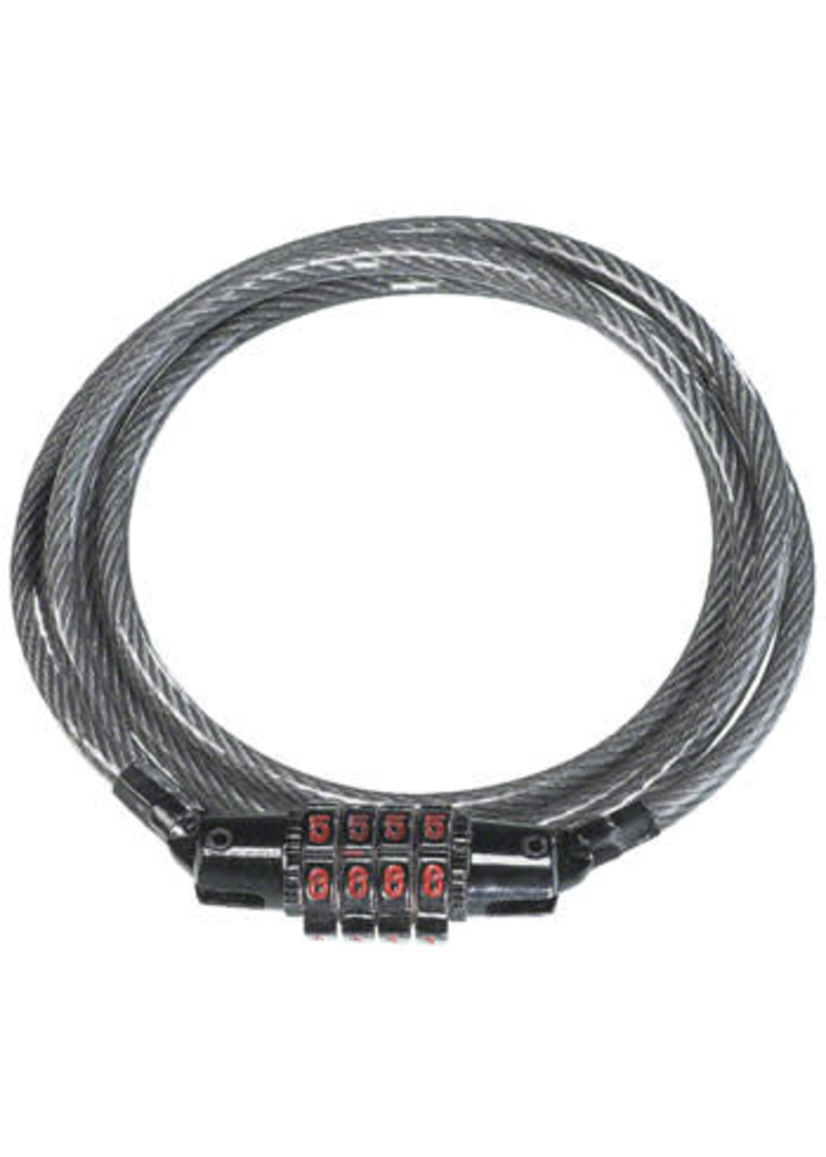 Kryptonite Kryptonite KryptoFlex Keeper 512 4-Digit Combo Cable Lock: 4' x 5mm