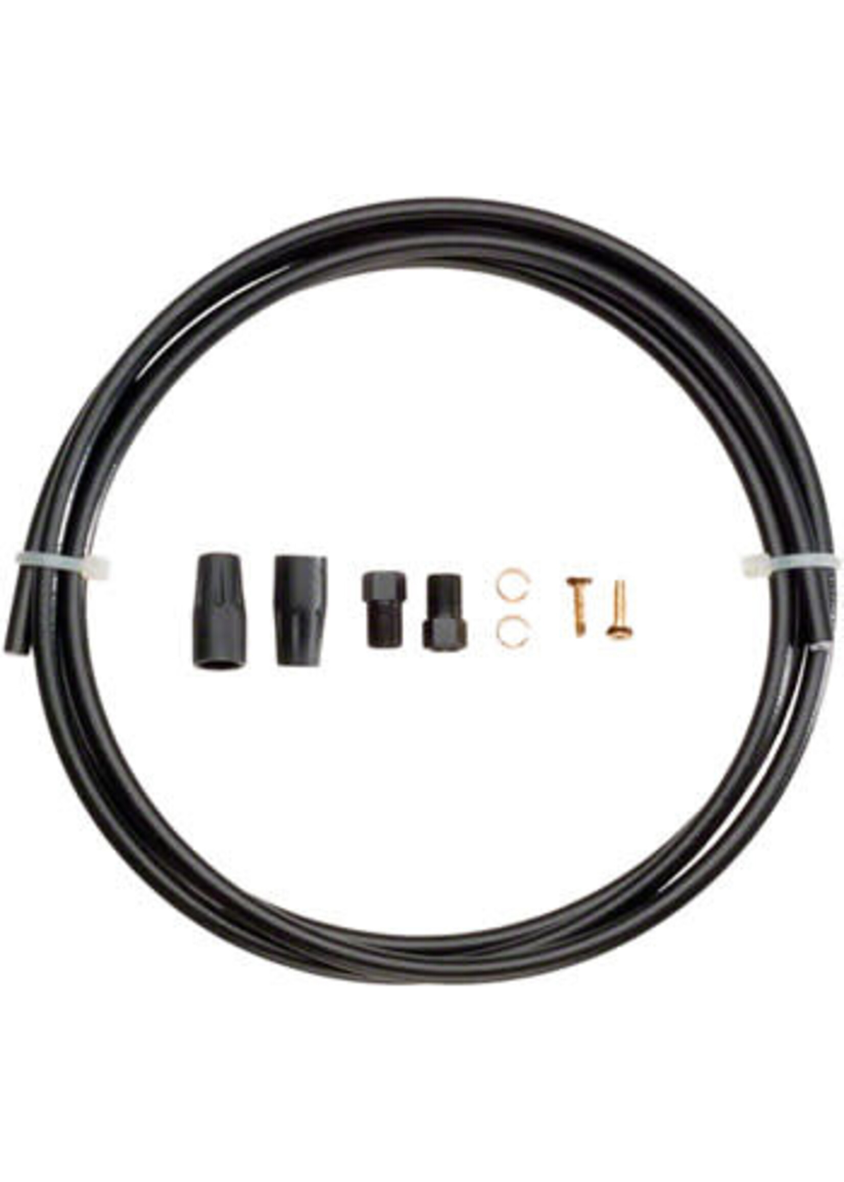 Tektro Tektro Hydraulic Brake Hose Kit - 2000mm, 5.5mm Hose, Black