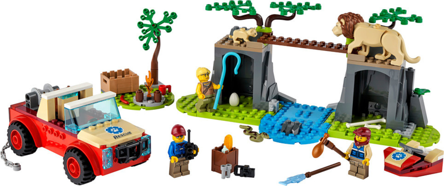 Wildlife Rescue LEGO City - Mudpuddles Toys and