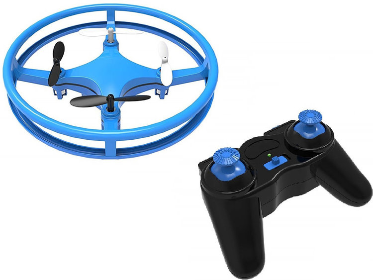 Mindscope Blue Skylighter Disc Drone