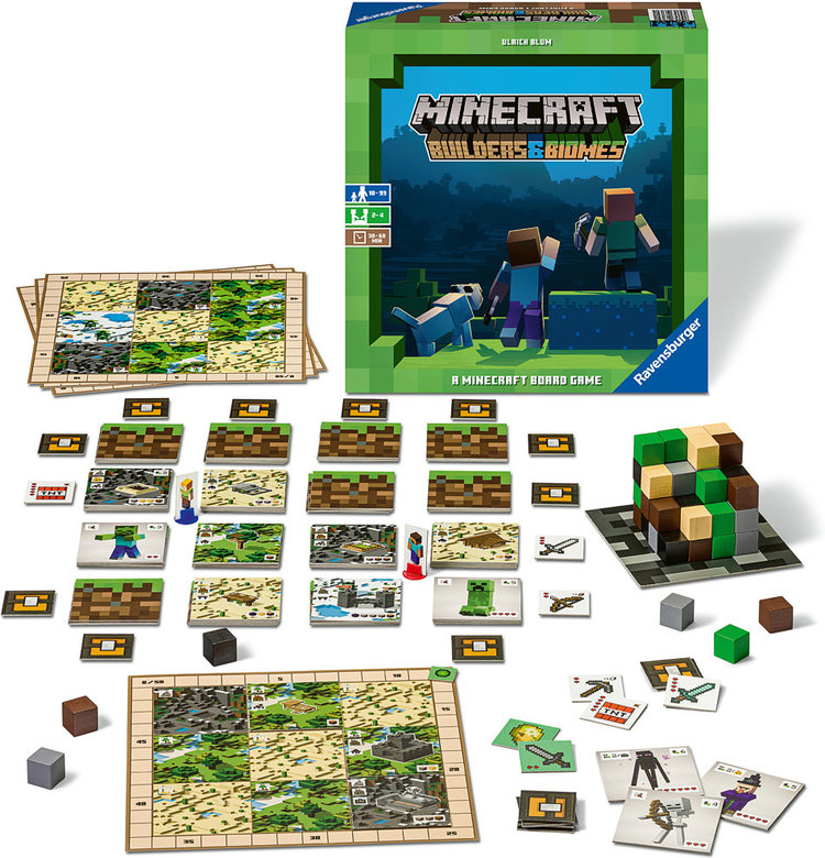 Ravensburger Minecraft Builders and Biomes Game