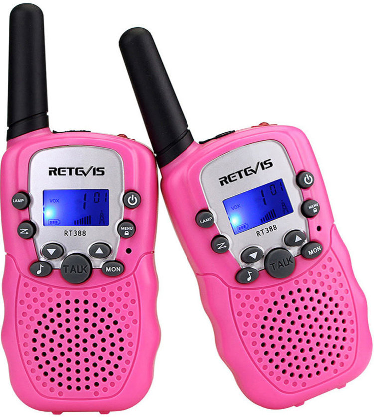 Retevis Pink Walkie Talkies